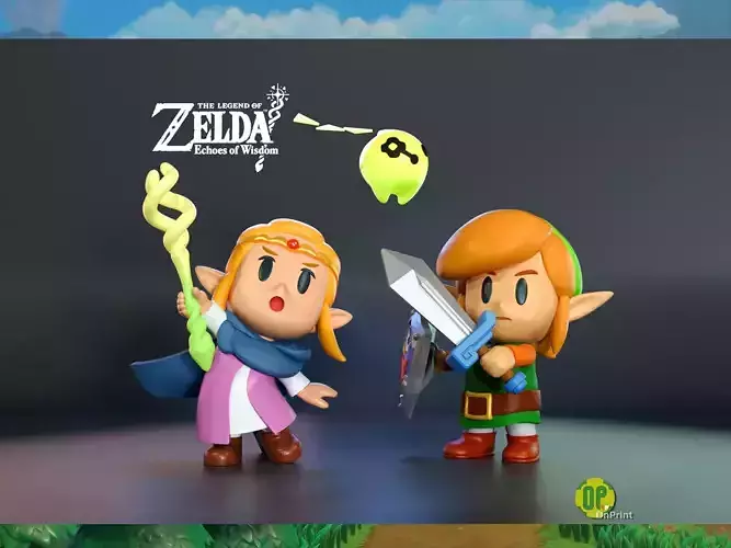 ZELDA - LINK - Echoes of Wisdom - 3D Printable Pack1 3D print model