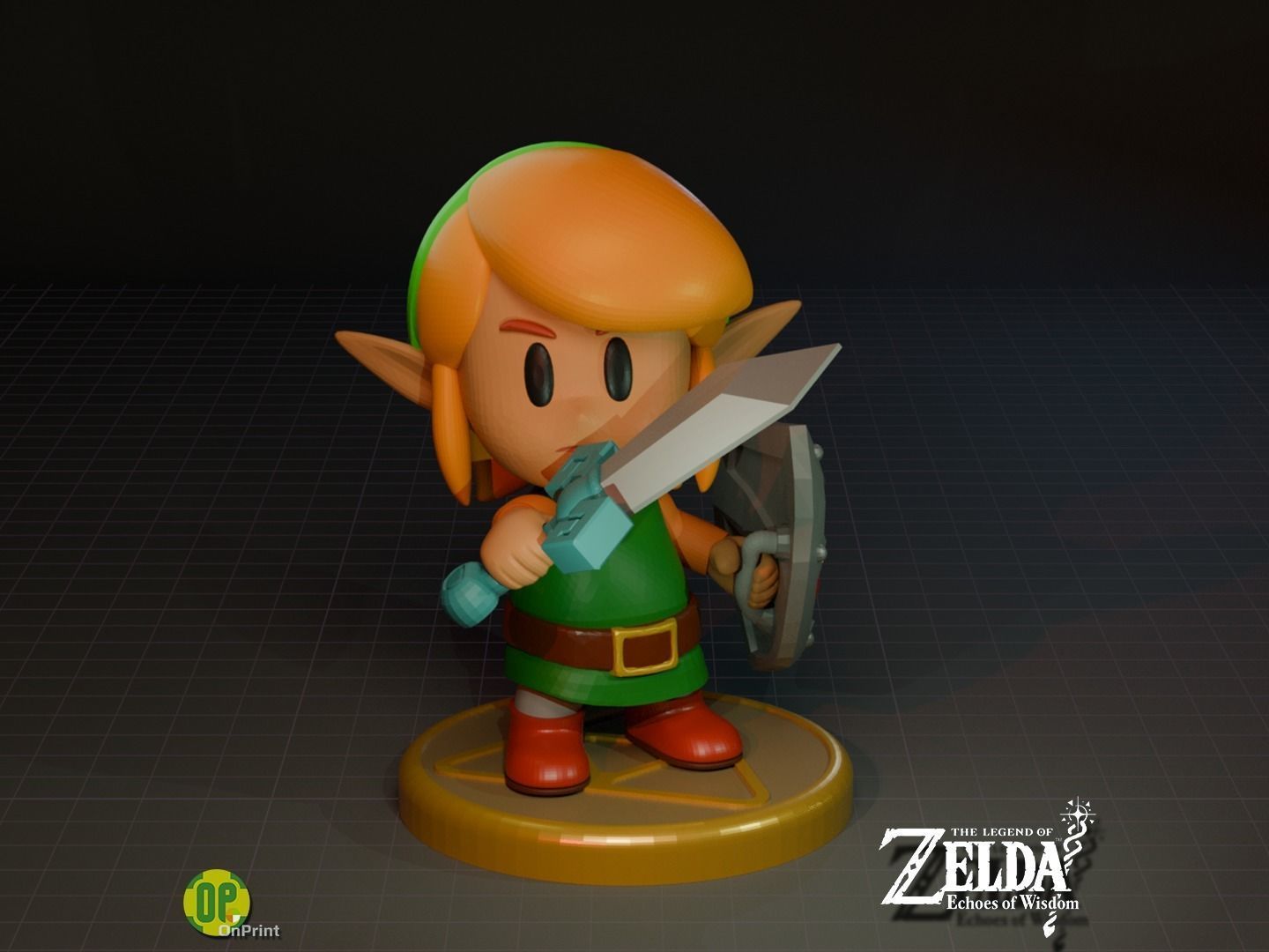 ZELDA - LINK - Echoes of Wisdom - 3D Printable Pack1 3D print model_4