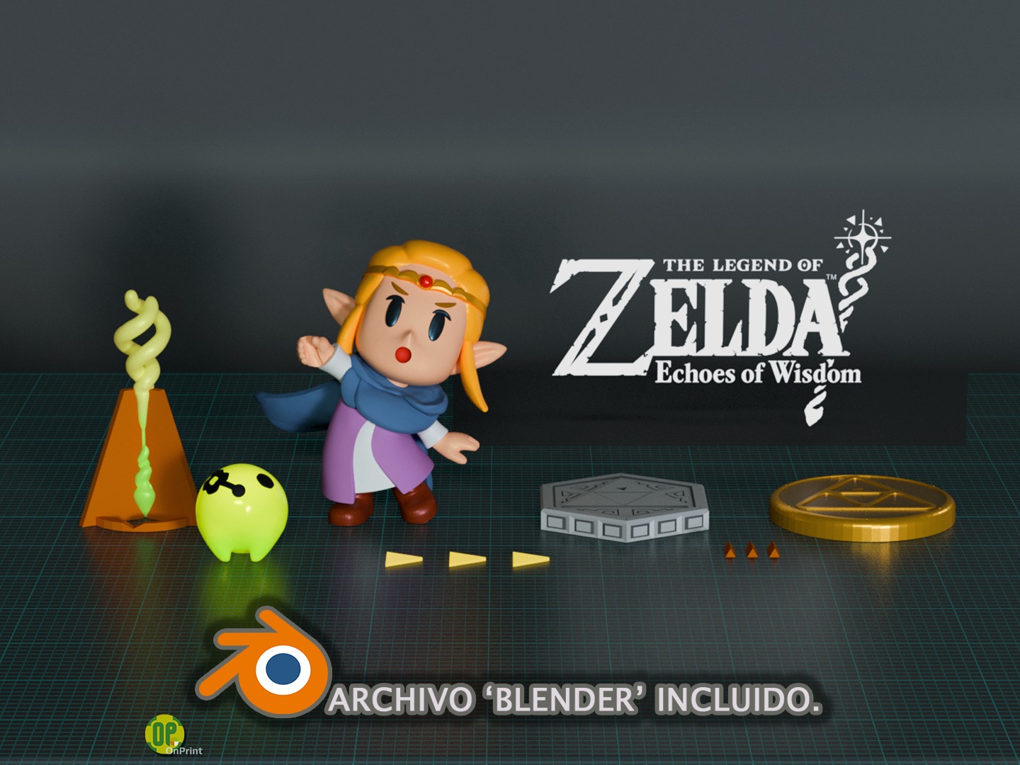 ZELDA - LINK - Echoes of Wisdom - 3D Printable Pack1 3D print model_5