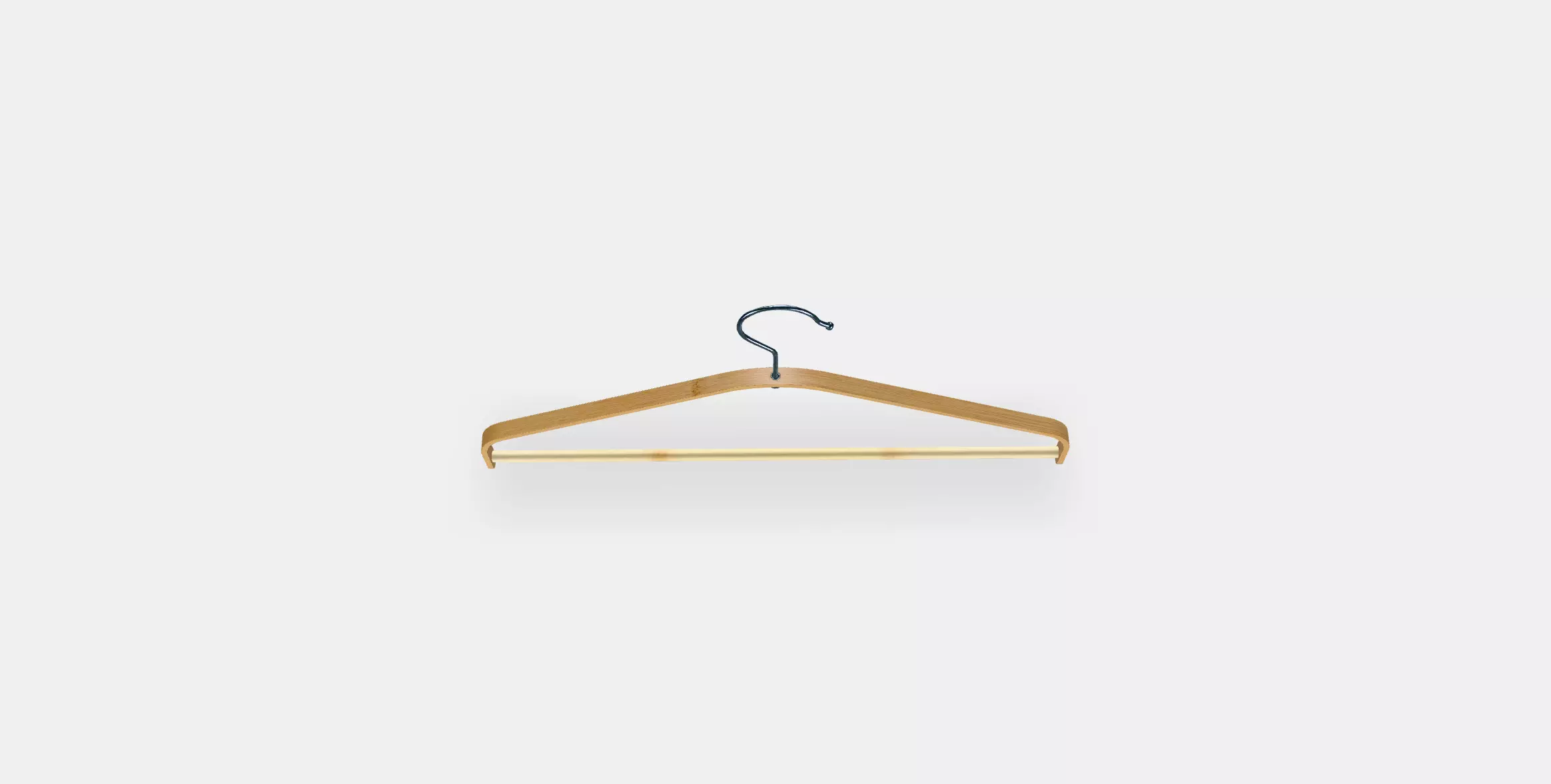 HOSVANS clothes hanger Low-poly 3D model_0
