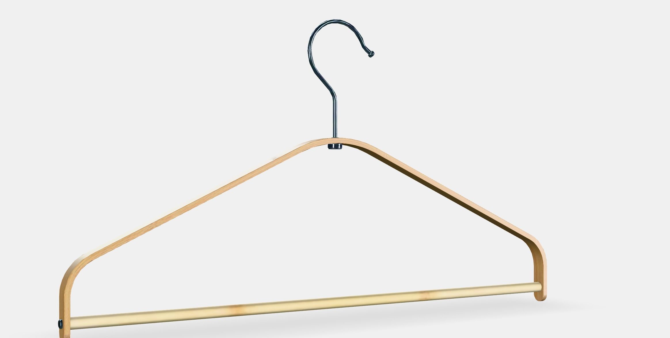 HOSVANS clothes hanger Low-poly 3D model_2