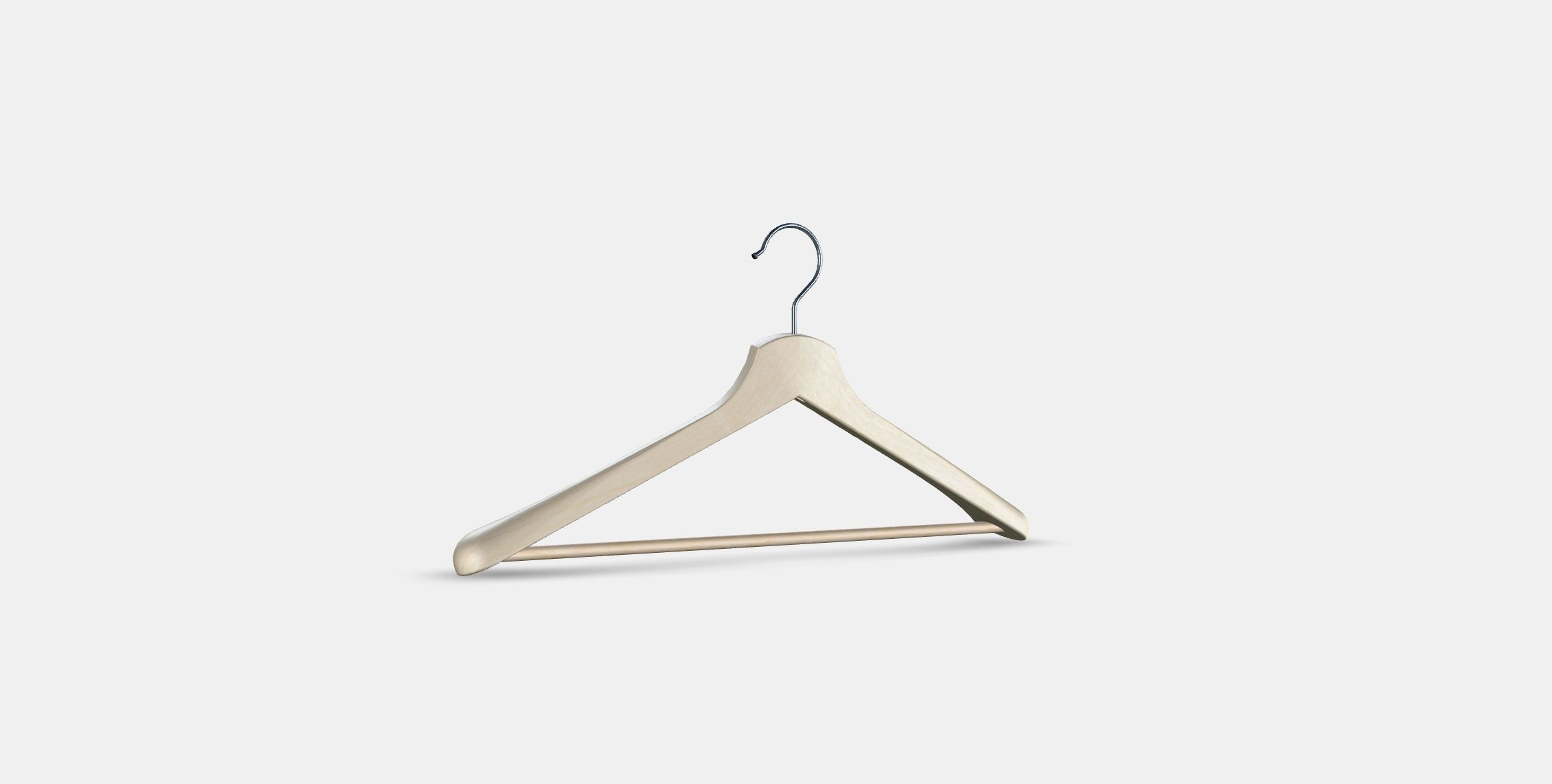 BUMERANG clothes hanger Low-poly 3D model_16