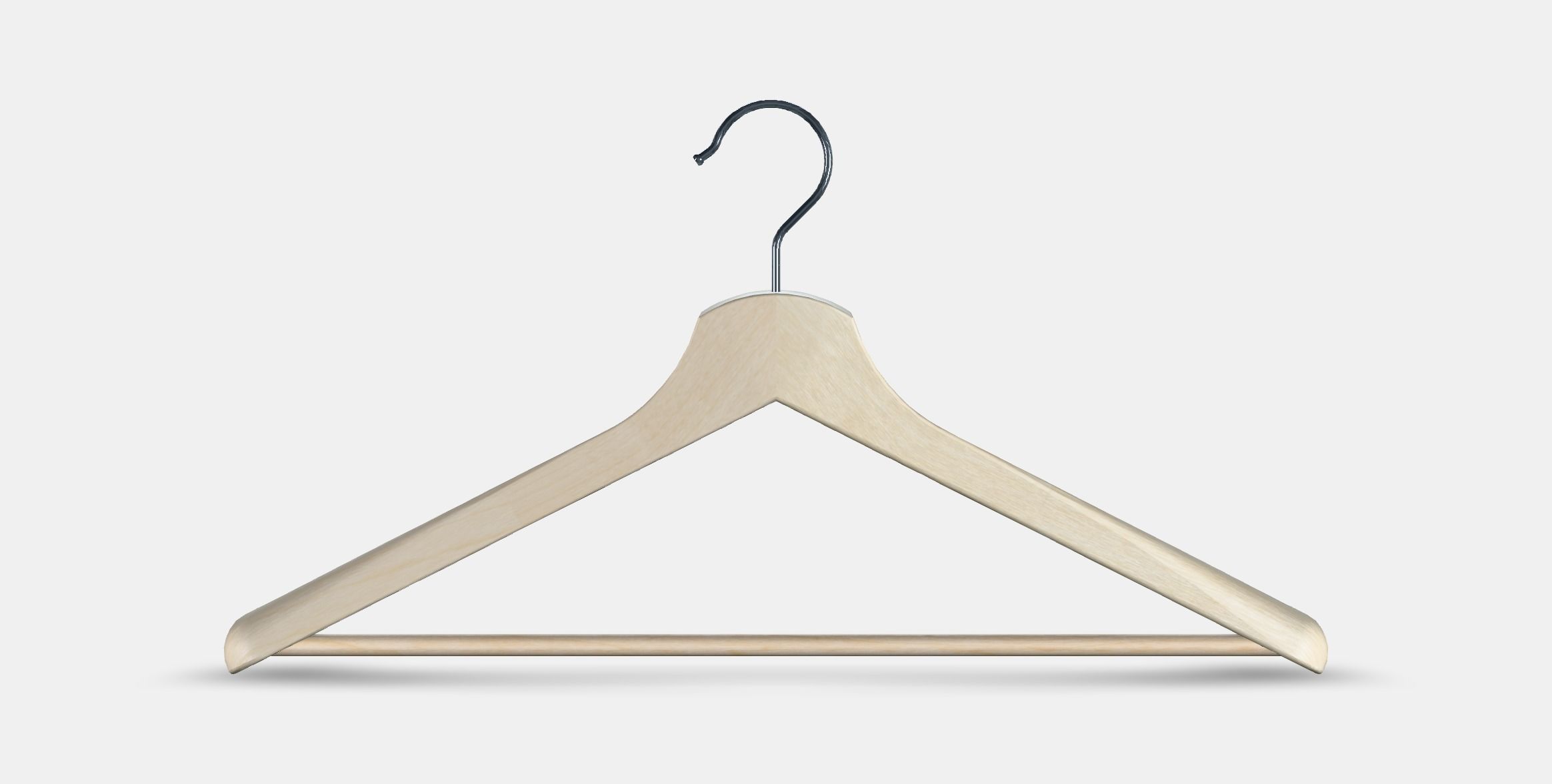 BUMERANG clothes hanger Low-poly 3D model_15