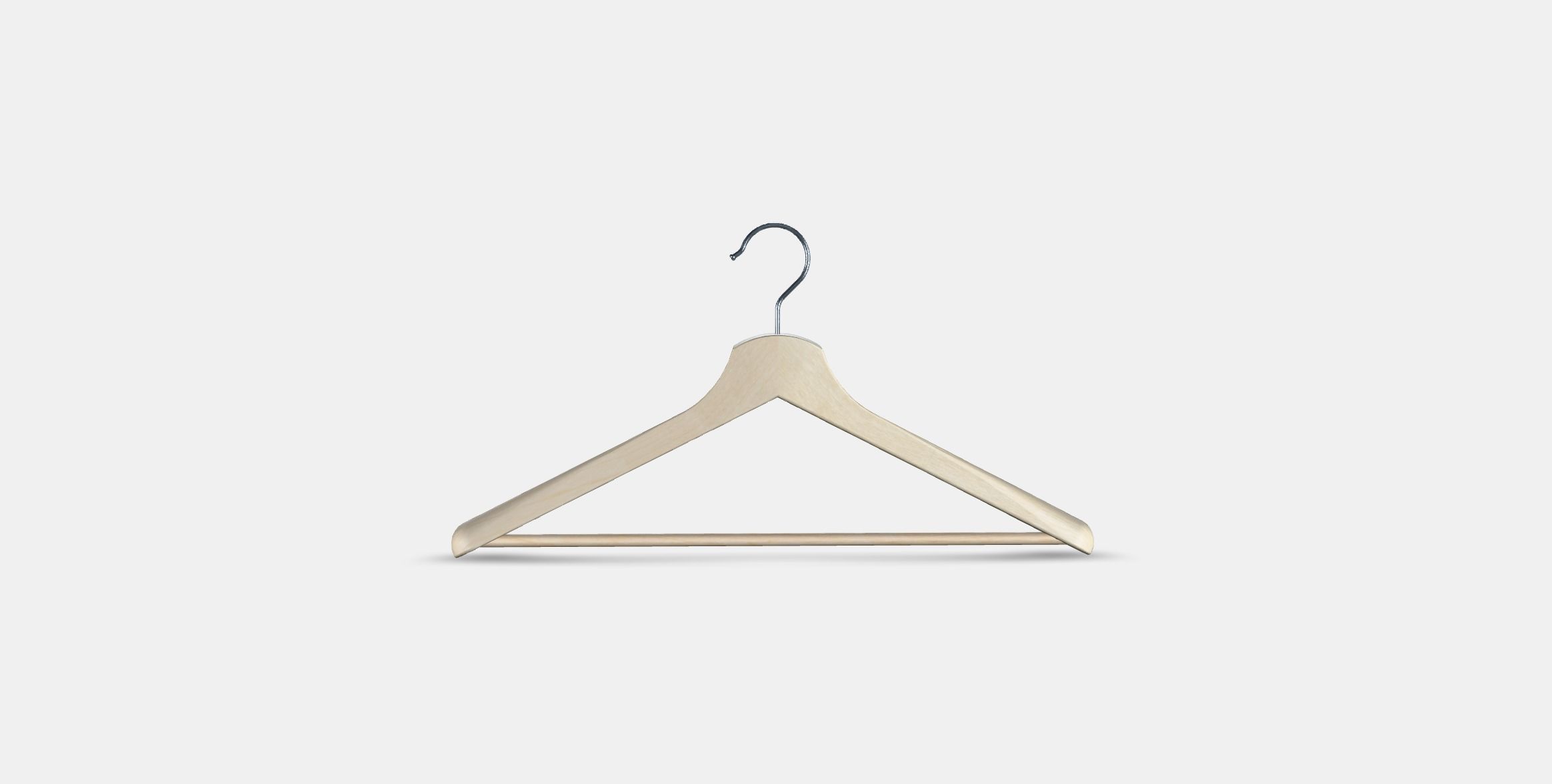 BUMERANG clothes hanger Low-poly 3D model_14