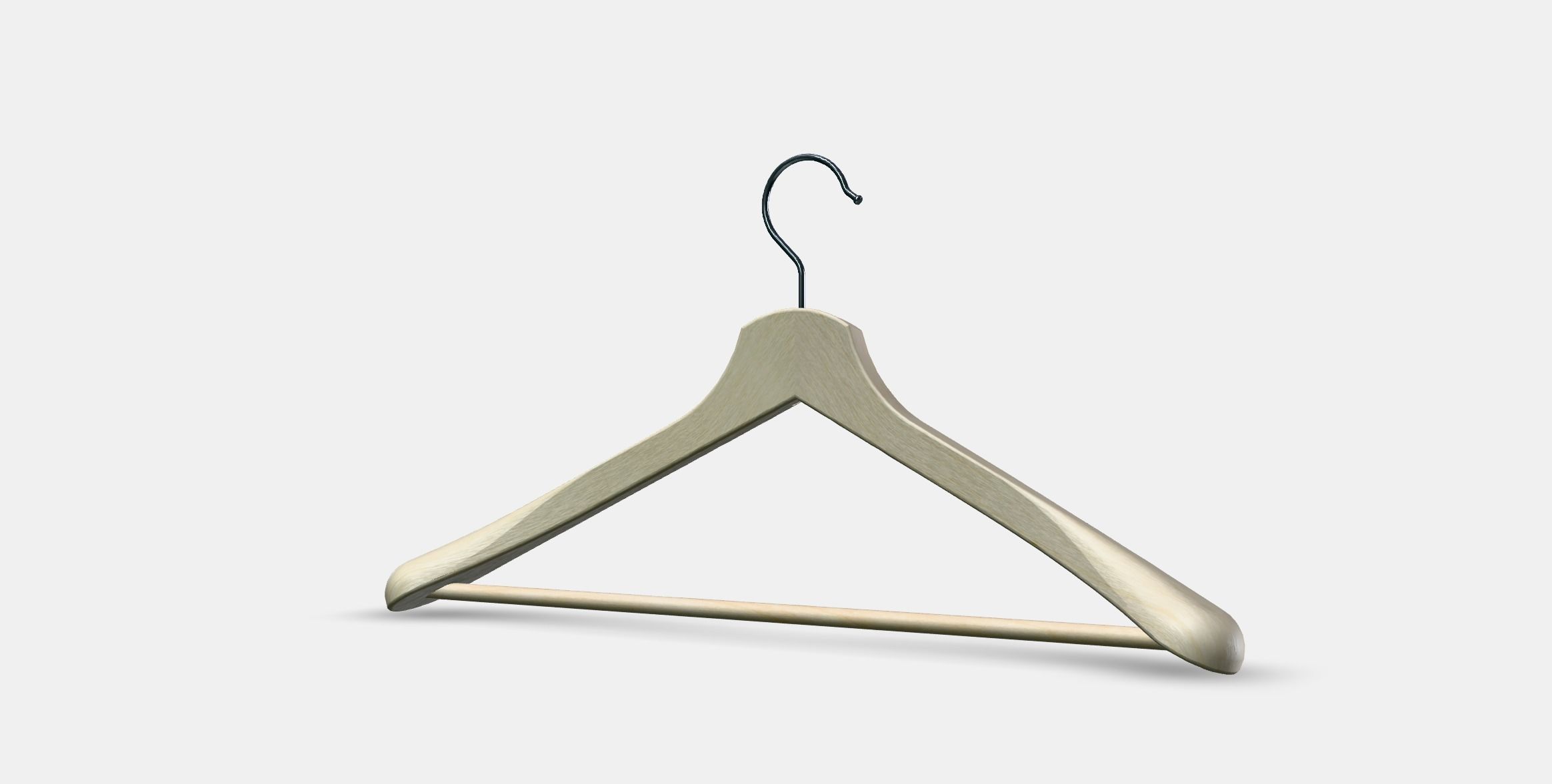 BUMERANG clothes hanger Low-poly 3D model_13
