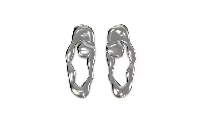 Organic Earring with Unique Style