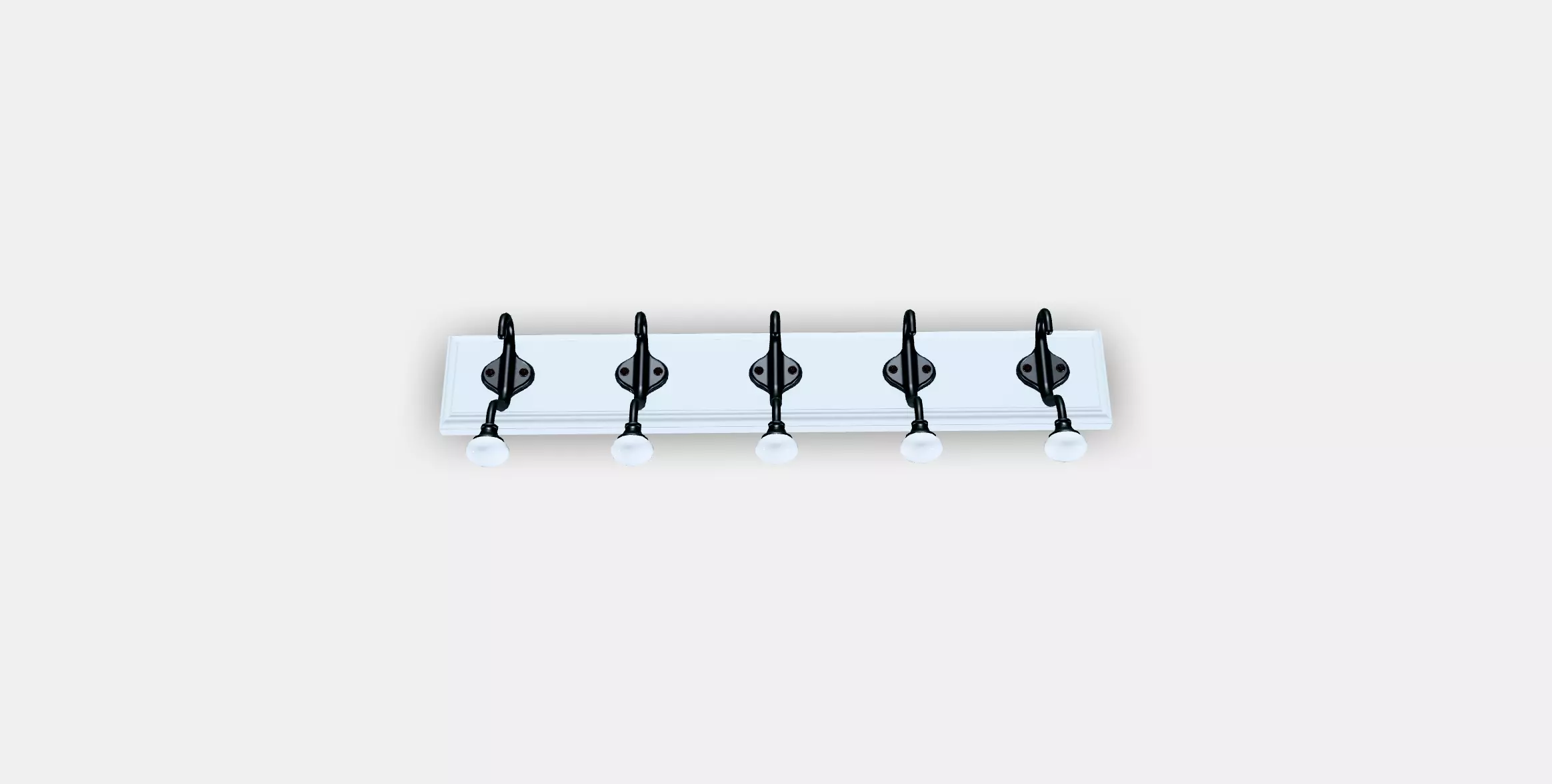 LANDKRABBA strip with 5 hooks Low-poly 3D model_0