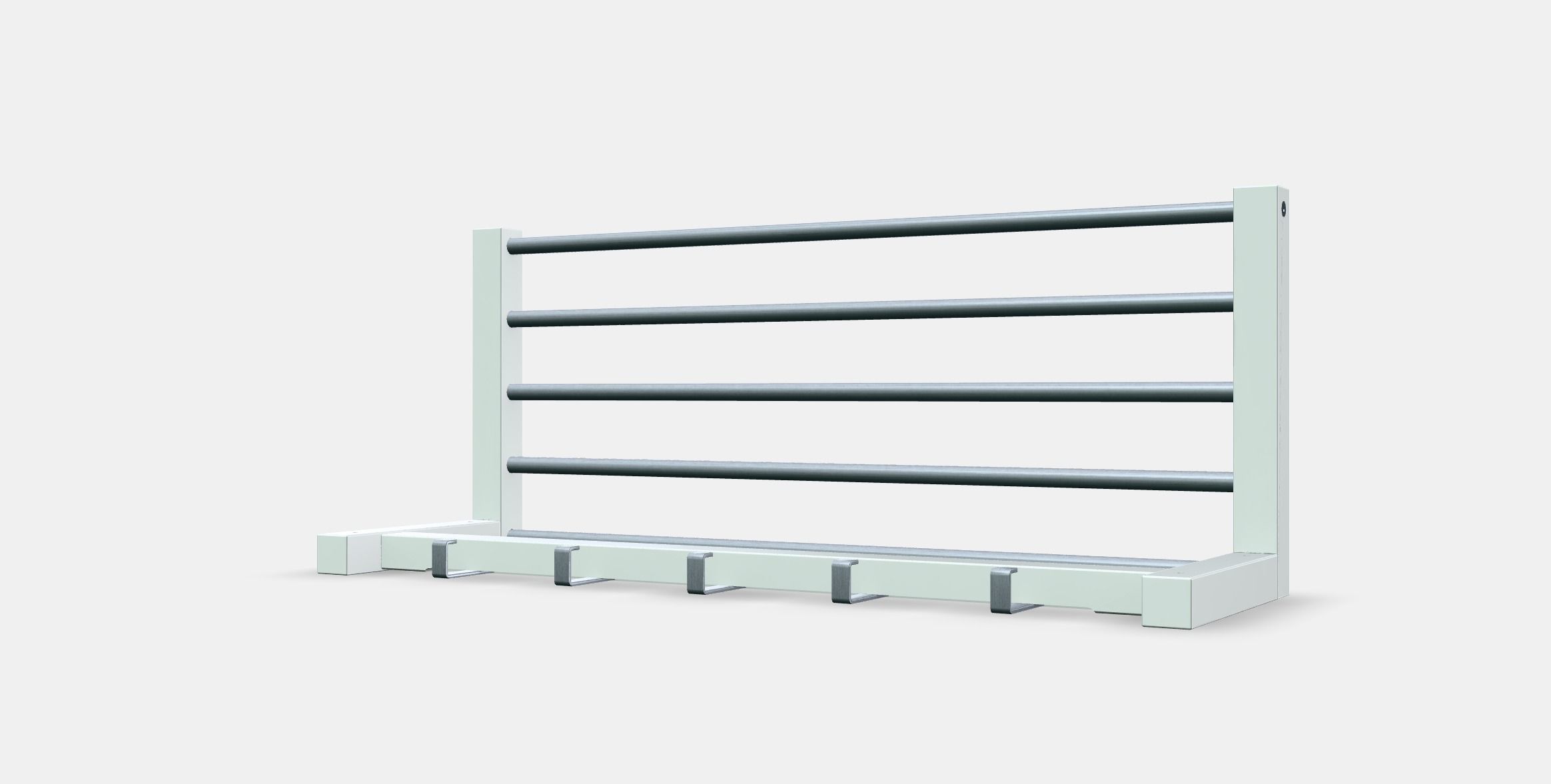 TJUSIG Hutablage Low-poly 3D model_13