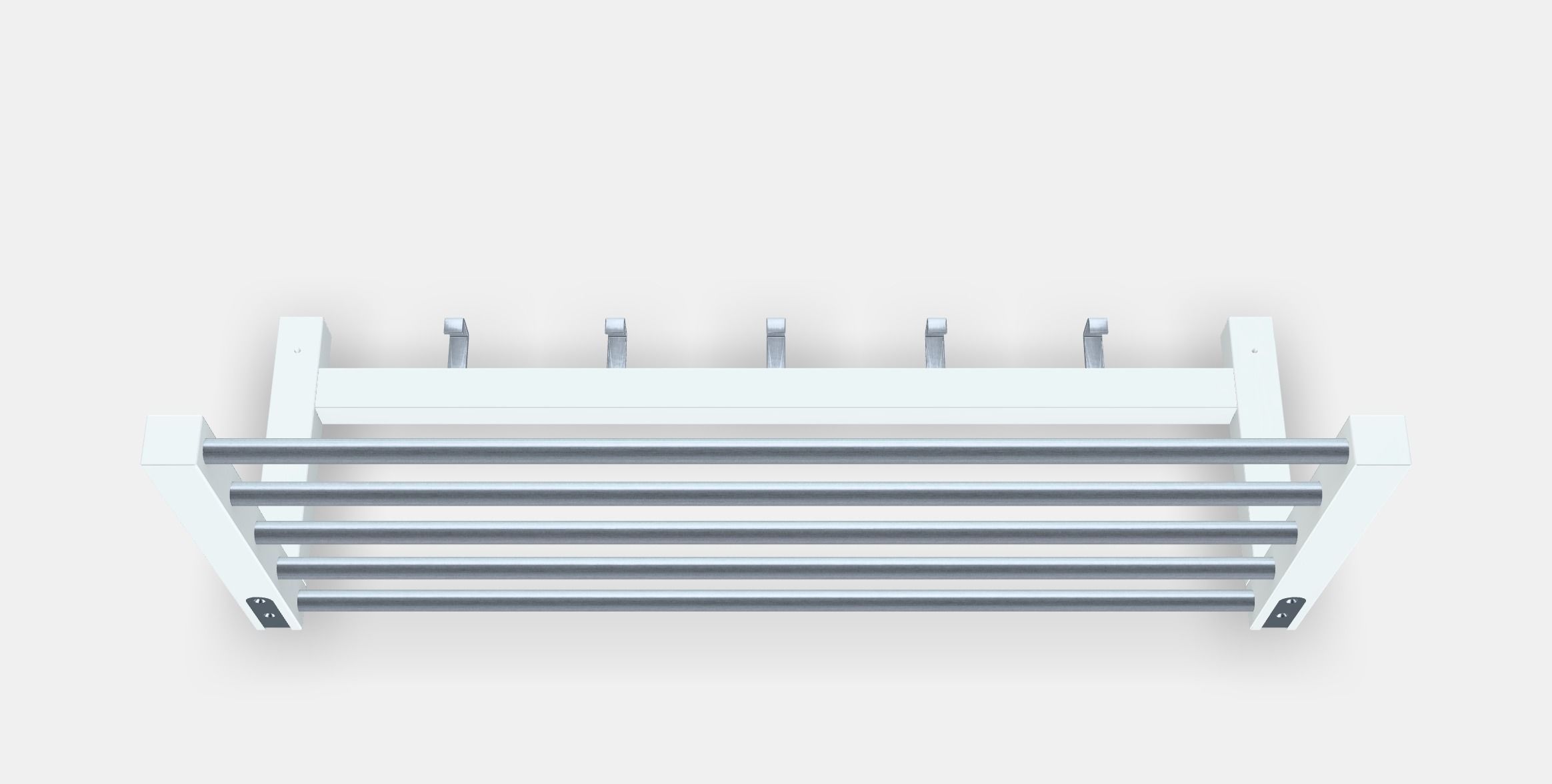 TJUSIG Hutablage Low-poly 3D model_4