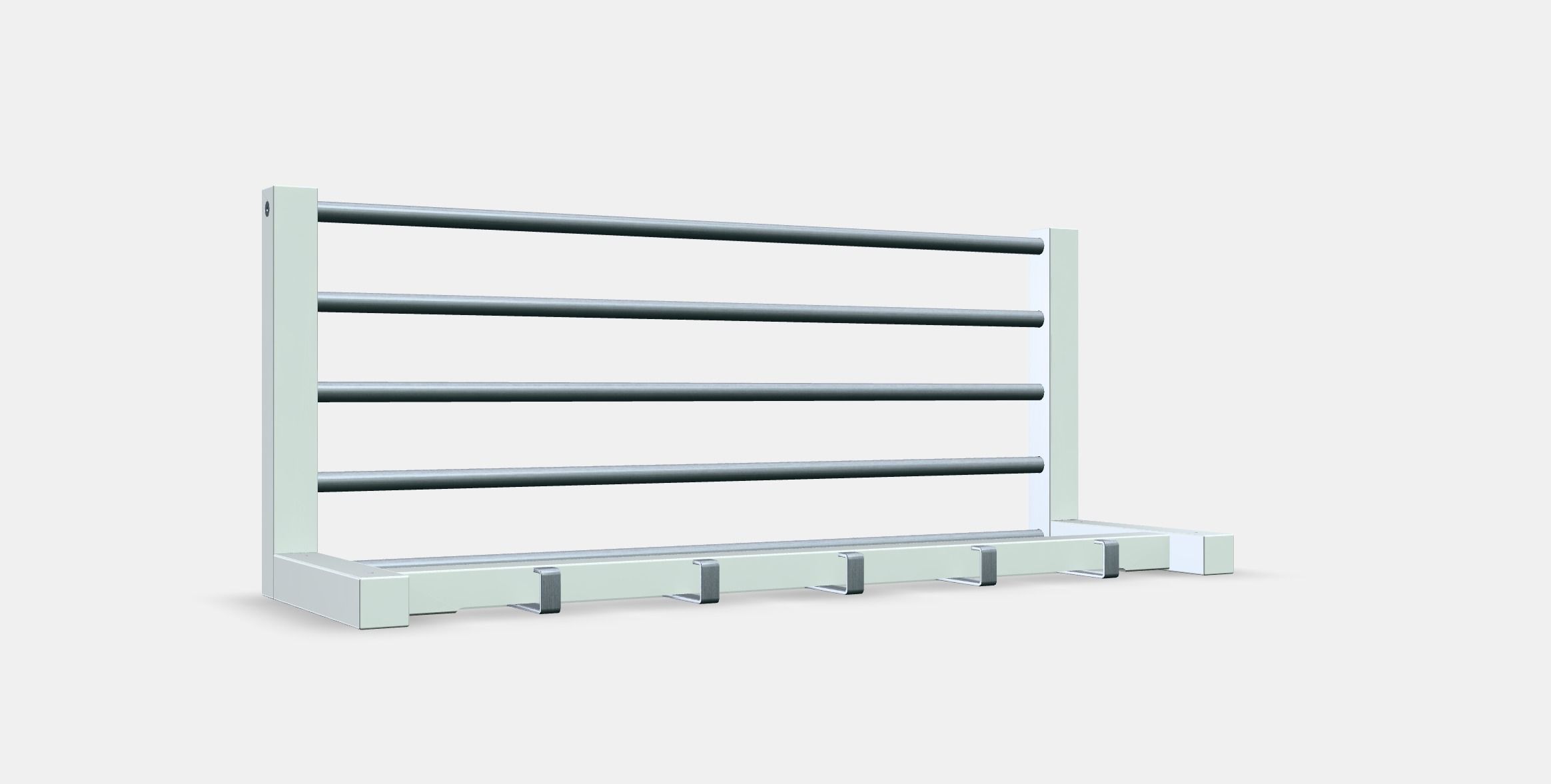 TJUSIG Hutablage Low-poly 3D model_9