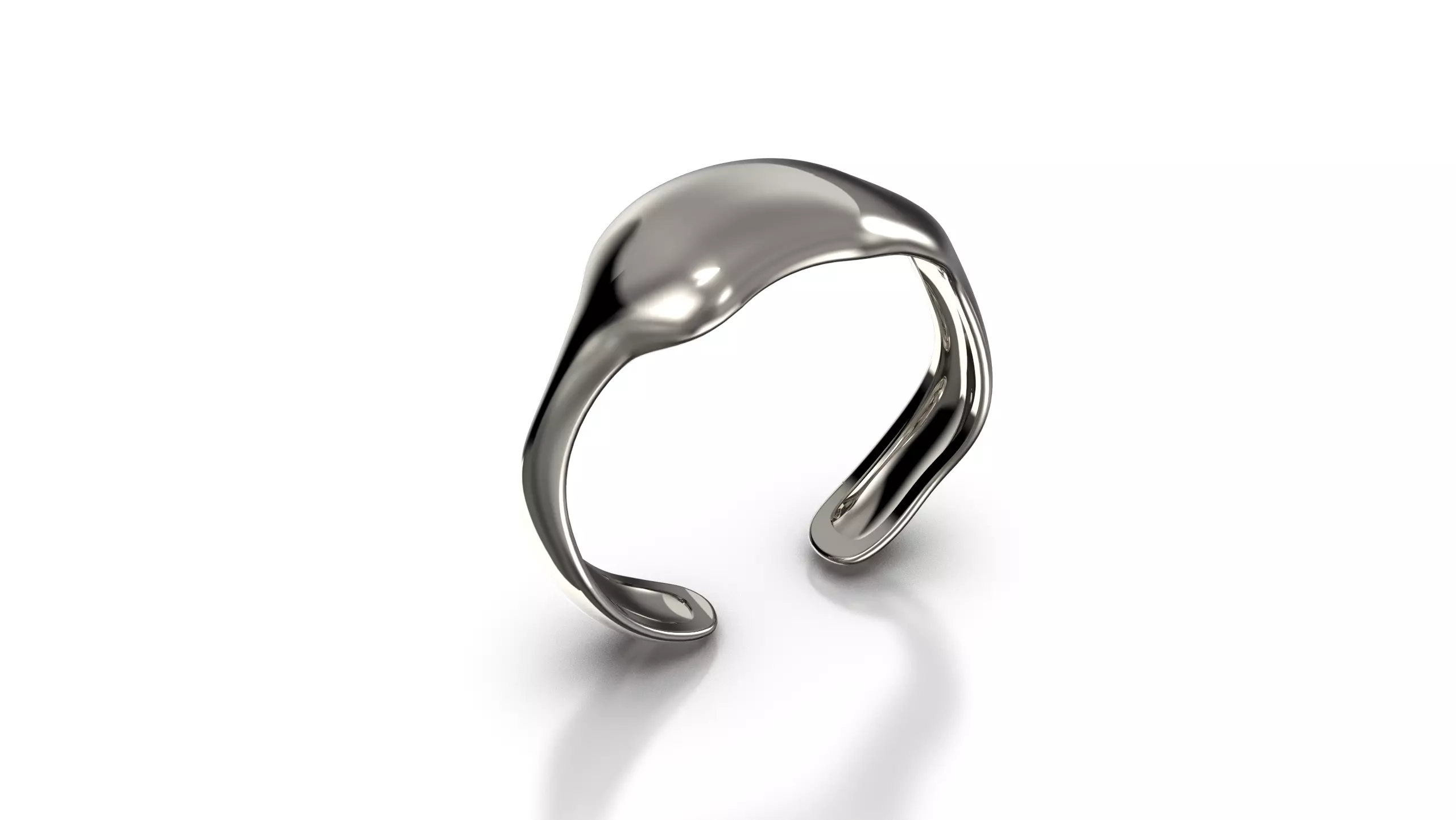 Adjustable Stretch Ring 3D print model_0