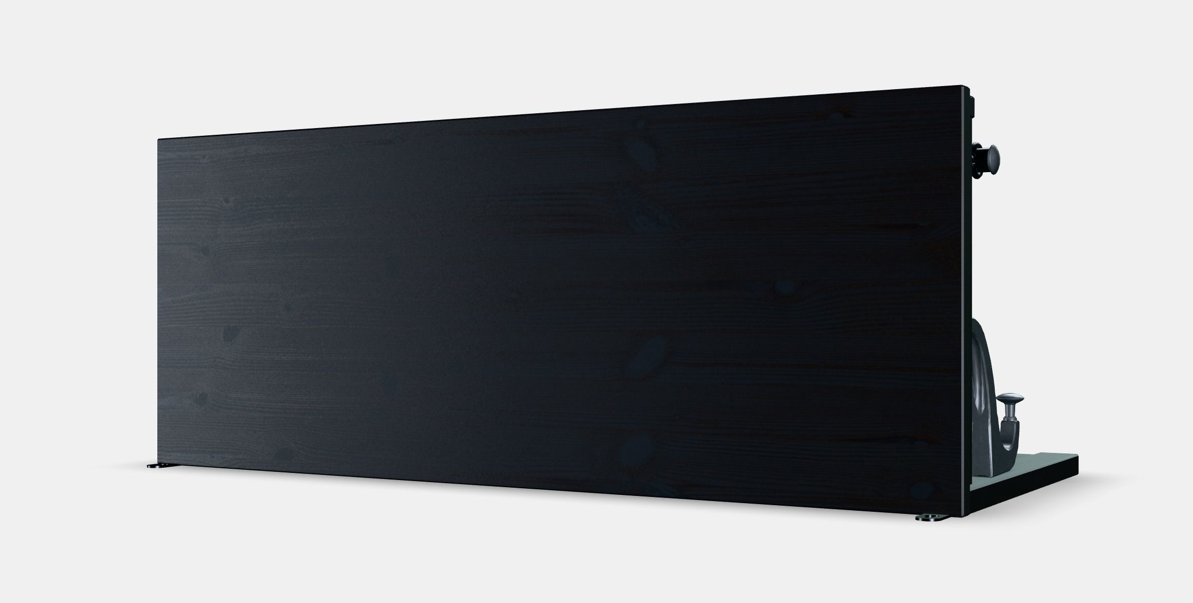 HEMNES Hutablage Low-poly 3D model_8