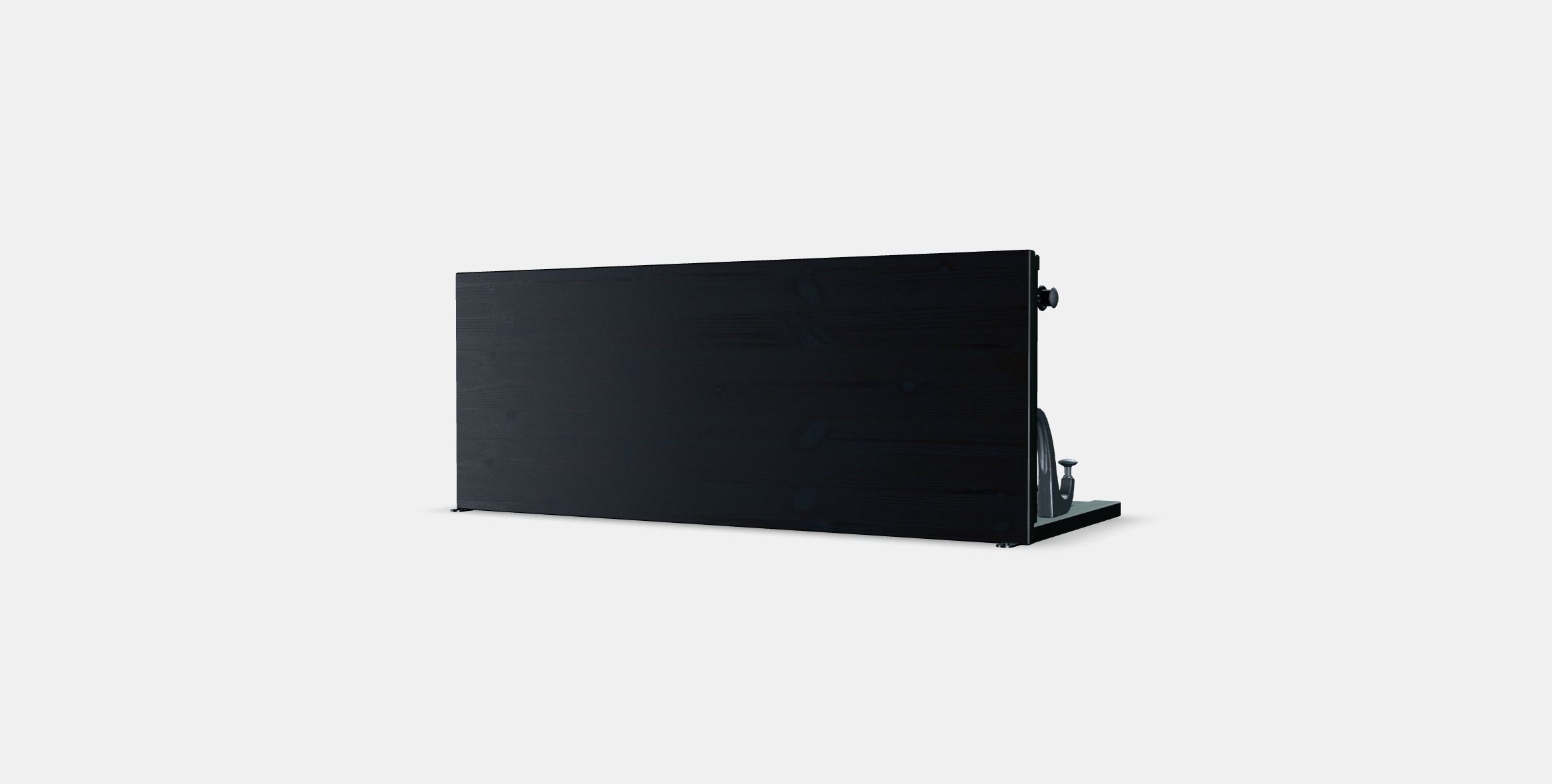 HEMNES Hutablage Low-poly 3D model_5