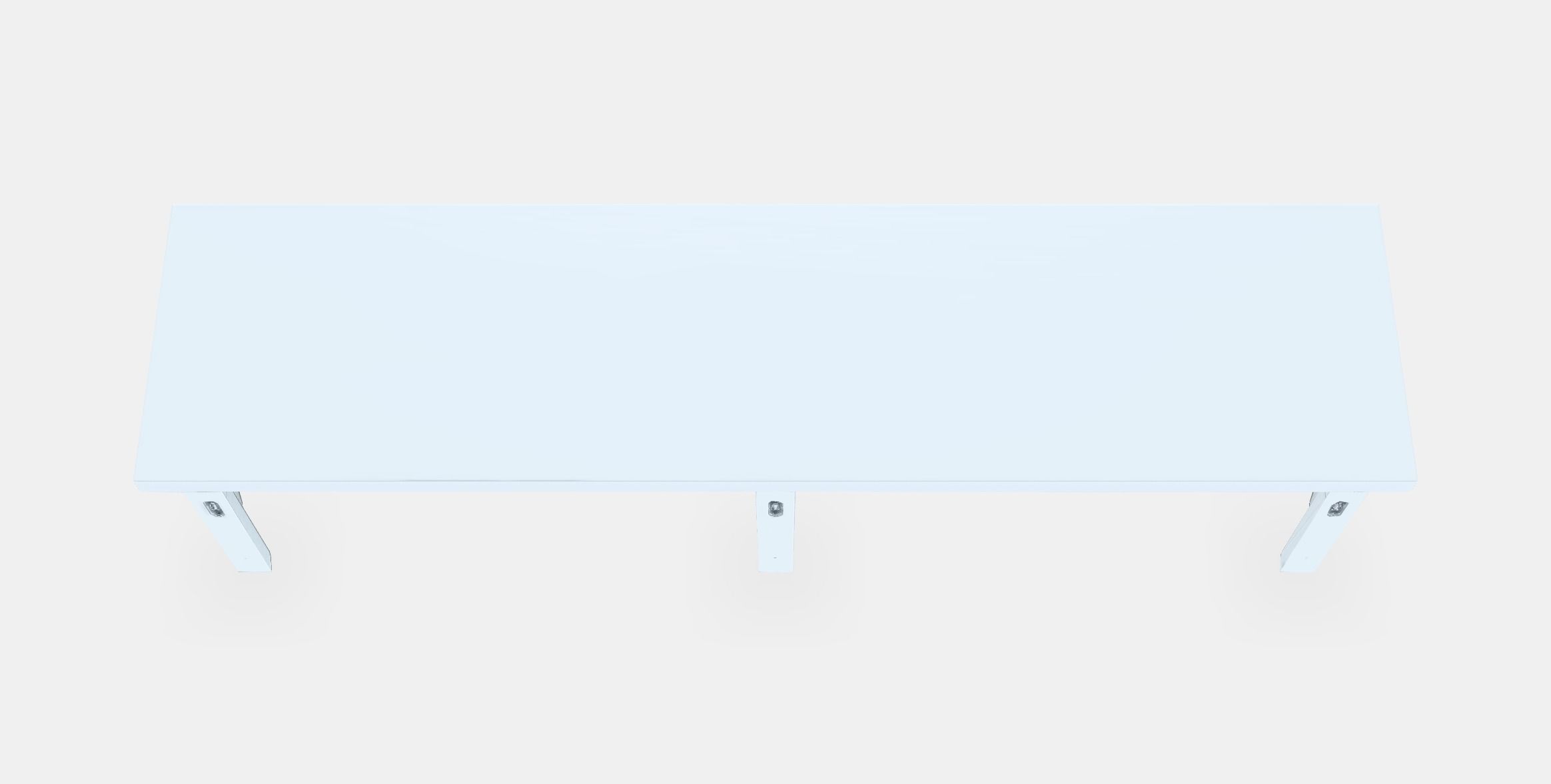 BERGSHULT - RAMSHULT Wall shelf 1 Low-poly 3D model_4