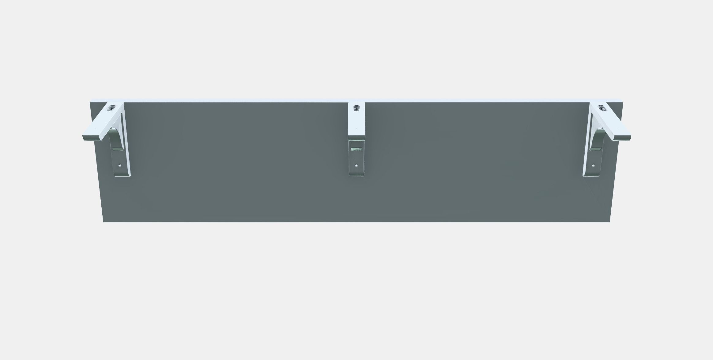 BERGSHULT - RAMSHULT Wall shelf 1 Low-poly 3D model_8