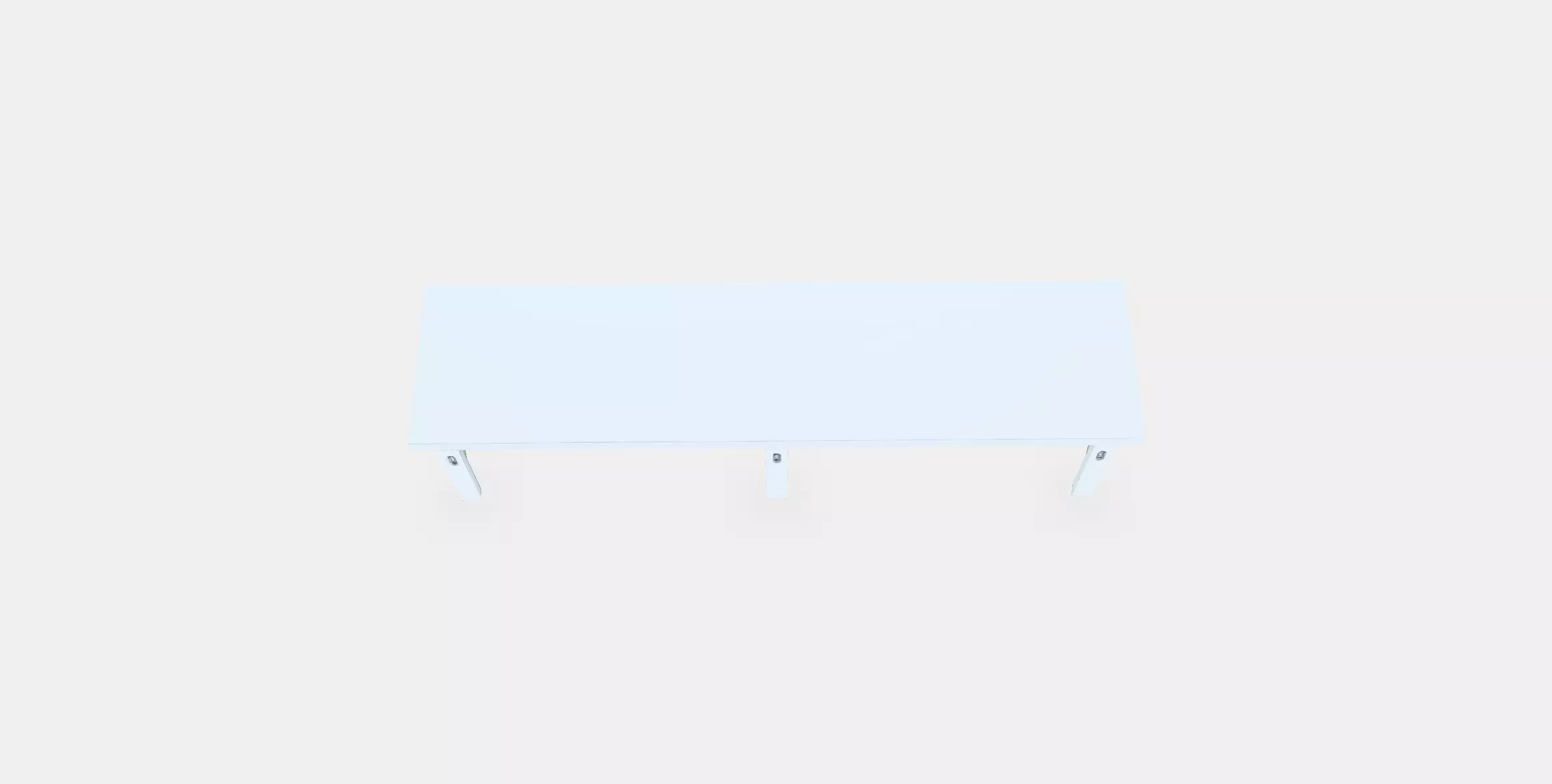 BERGSHULT - RAMSHULT Wall shelf 1 Low-poly 3D model_0