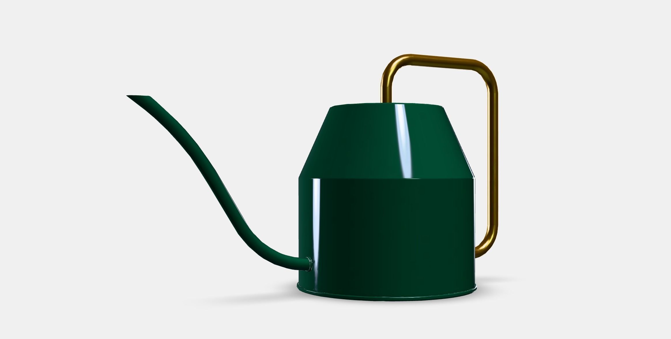 VATTENKRASSE Watering can 1 Low-poly 3D model_9