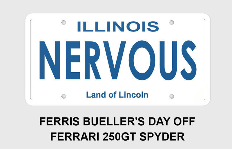 Famous License Plates 3D print model_6