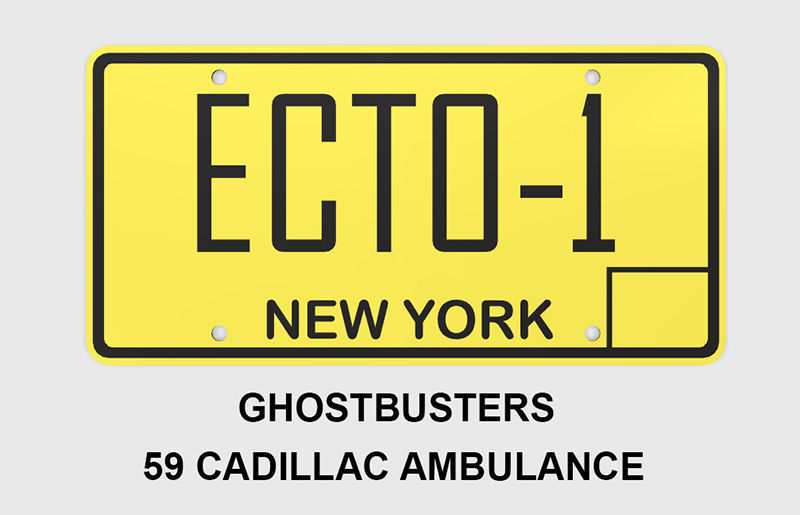 Famous License Plates 3D print model_7