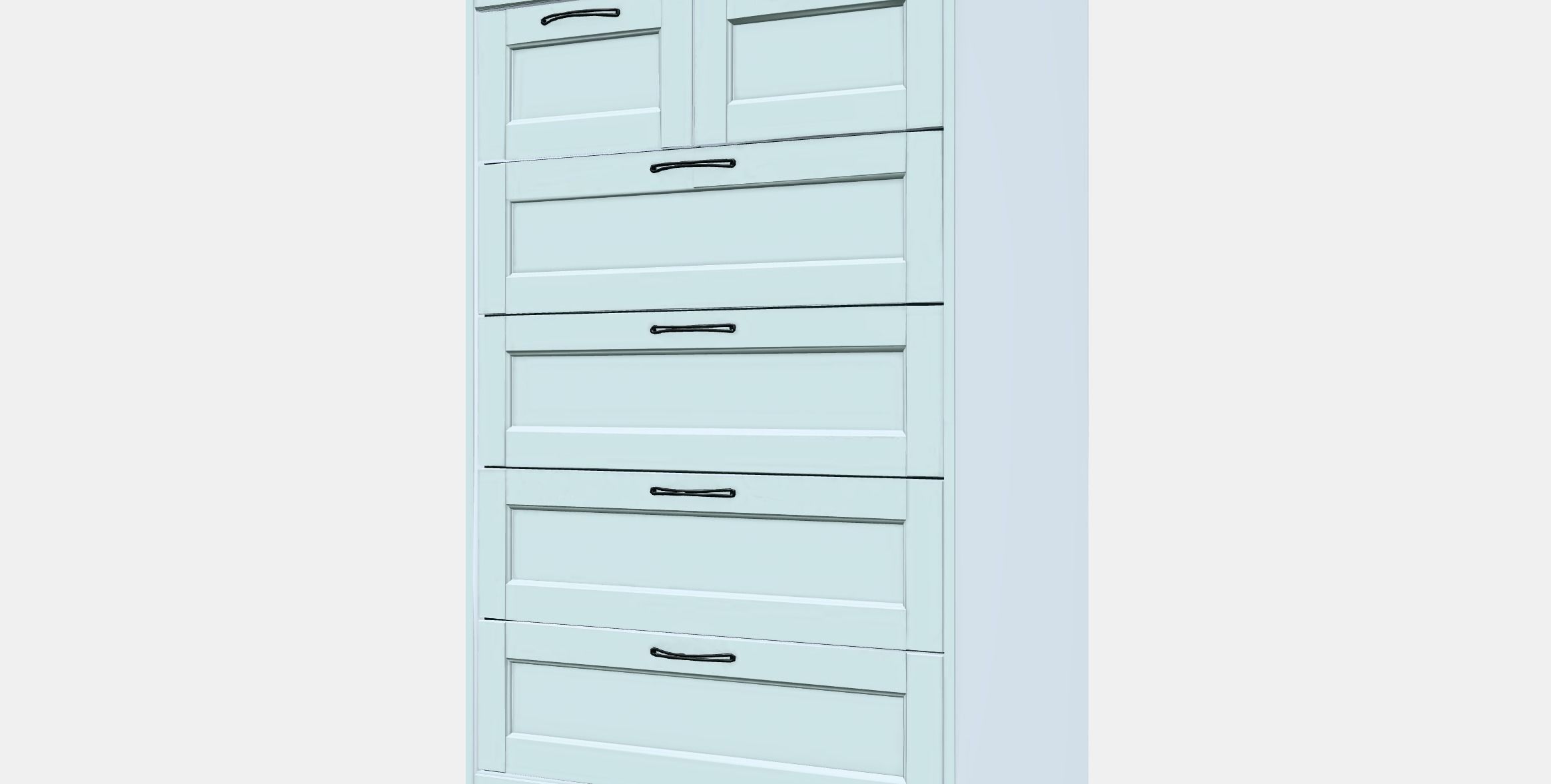 SONGESAND chest of drawers with 6 drawers 1 Low-poly 3D model_13