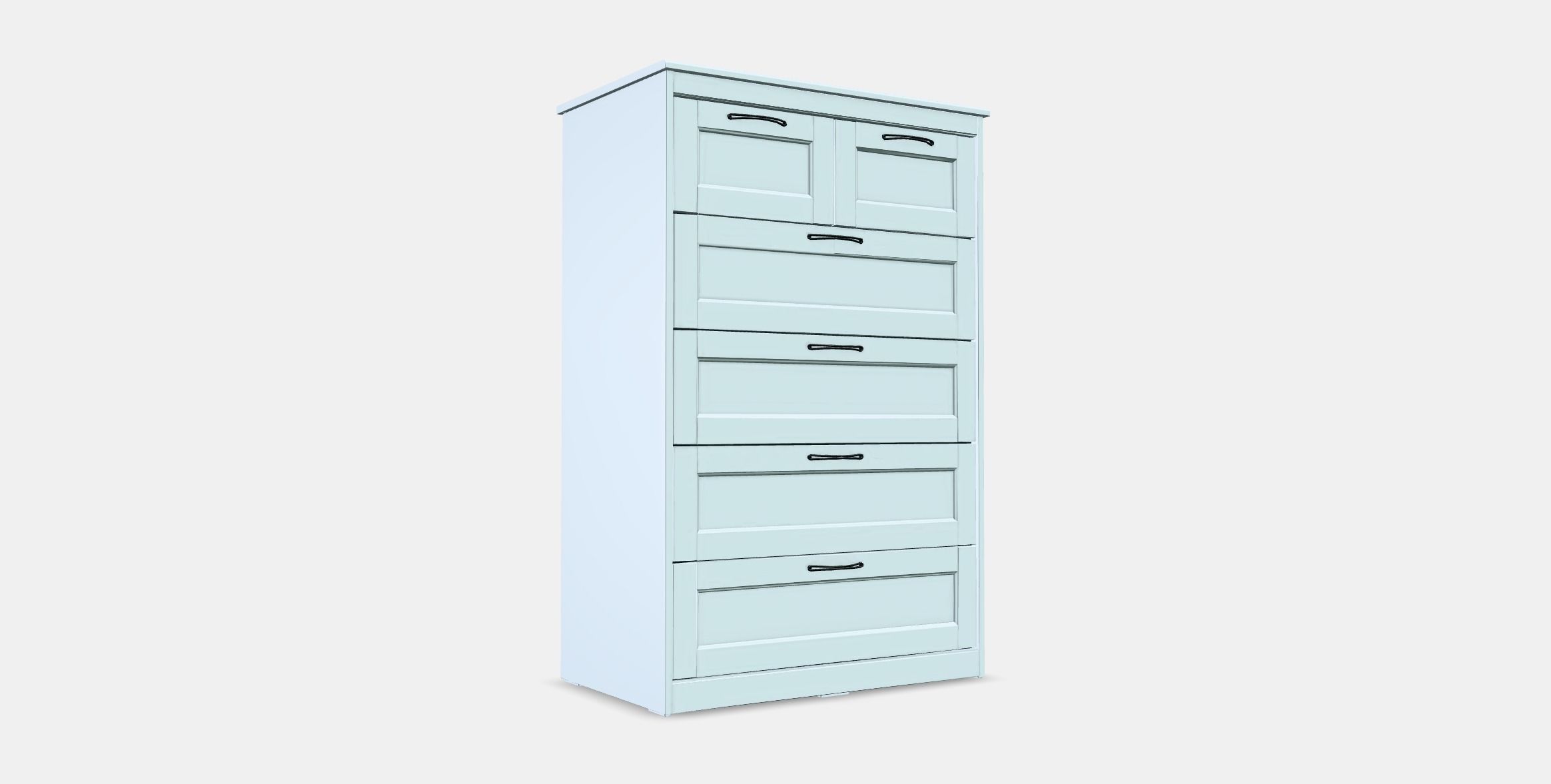 SONGESAND chest of drawers with 6 drawers 1 Low-poly 3D model_3
