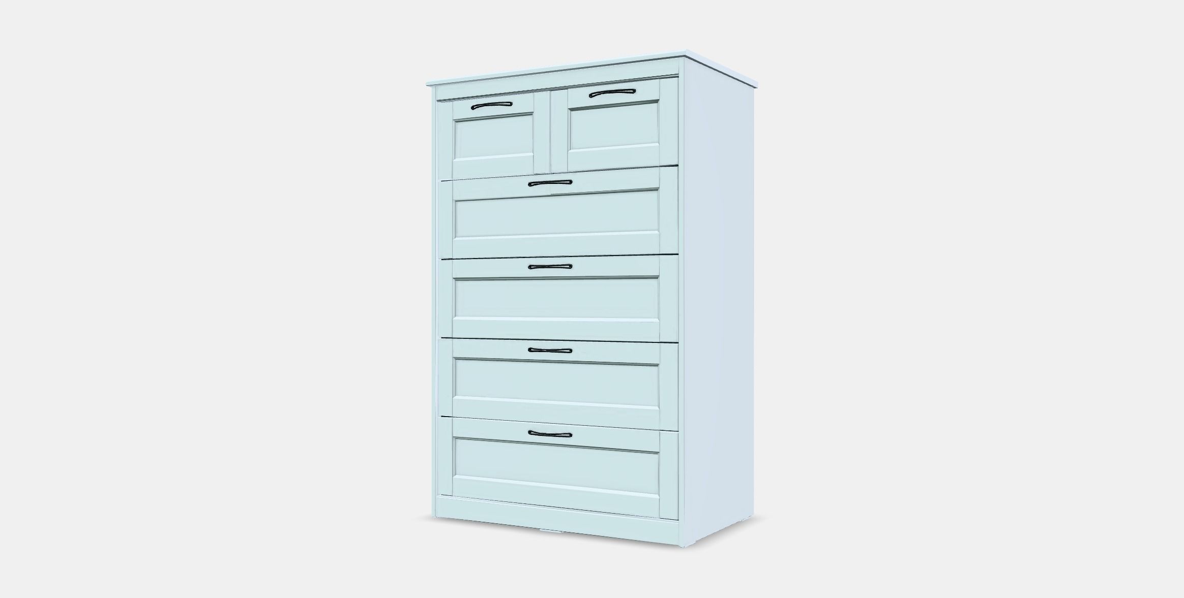 SONGESAND chest of drawers with 6 drawers 1 Low-poly 3D model_12