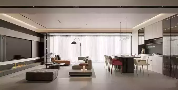Minimalist living room