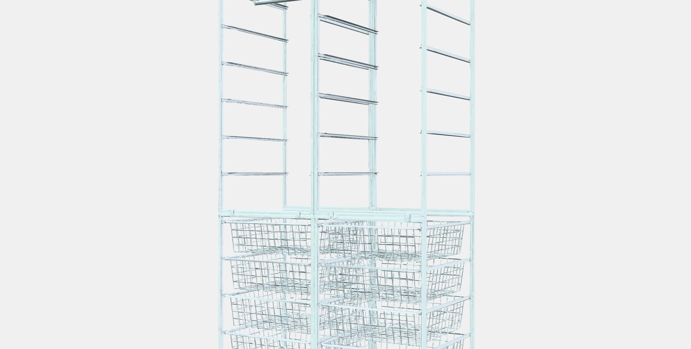 JONAXEL cabinet combination 1 Low-poly 3D model_13