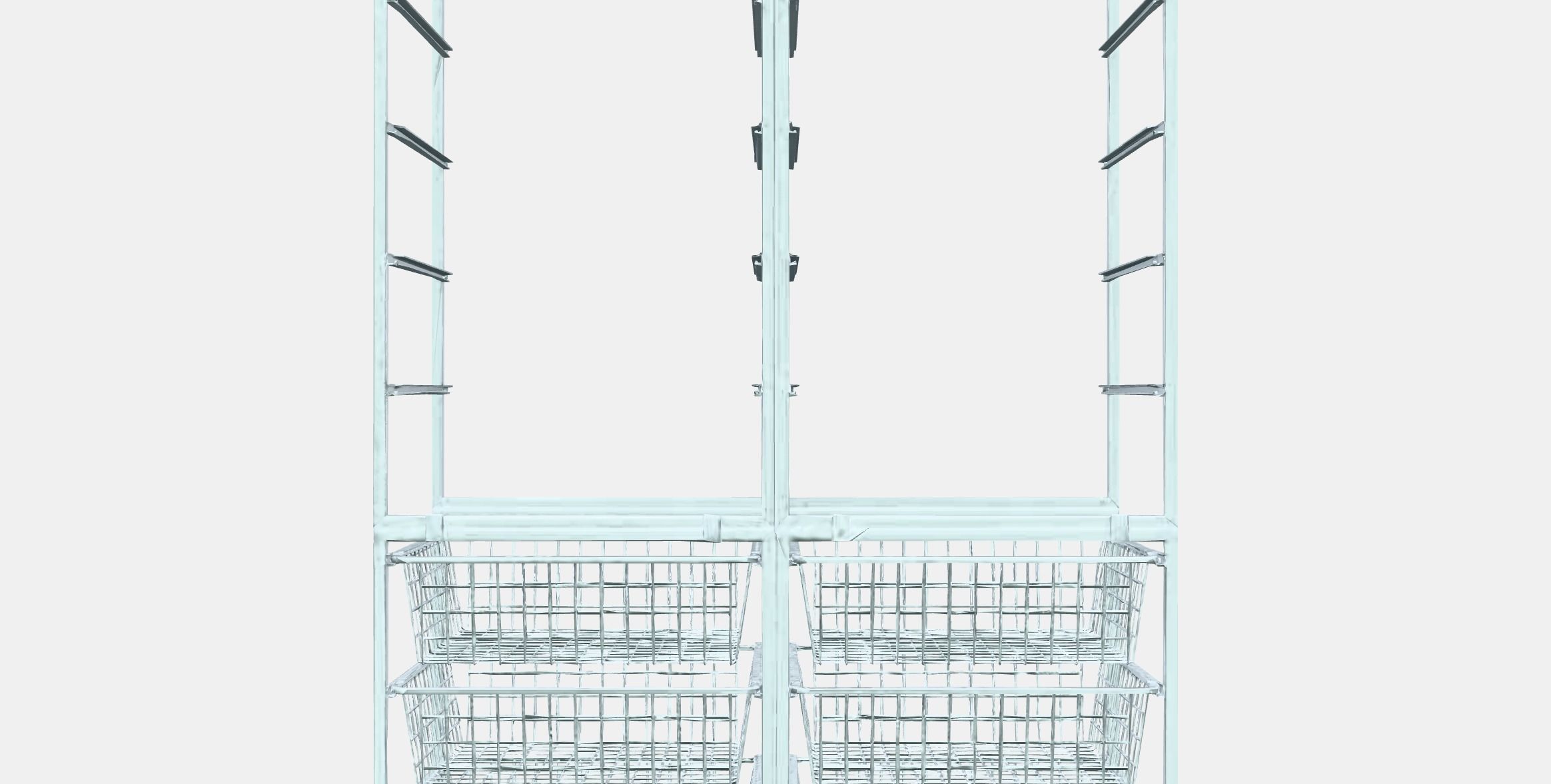 JONAXEL cabinet combination 1 Low-poly 3D model_11