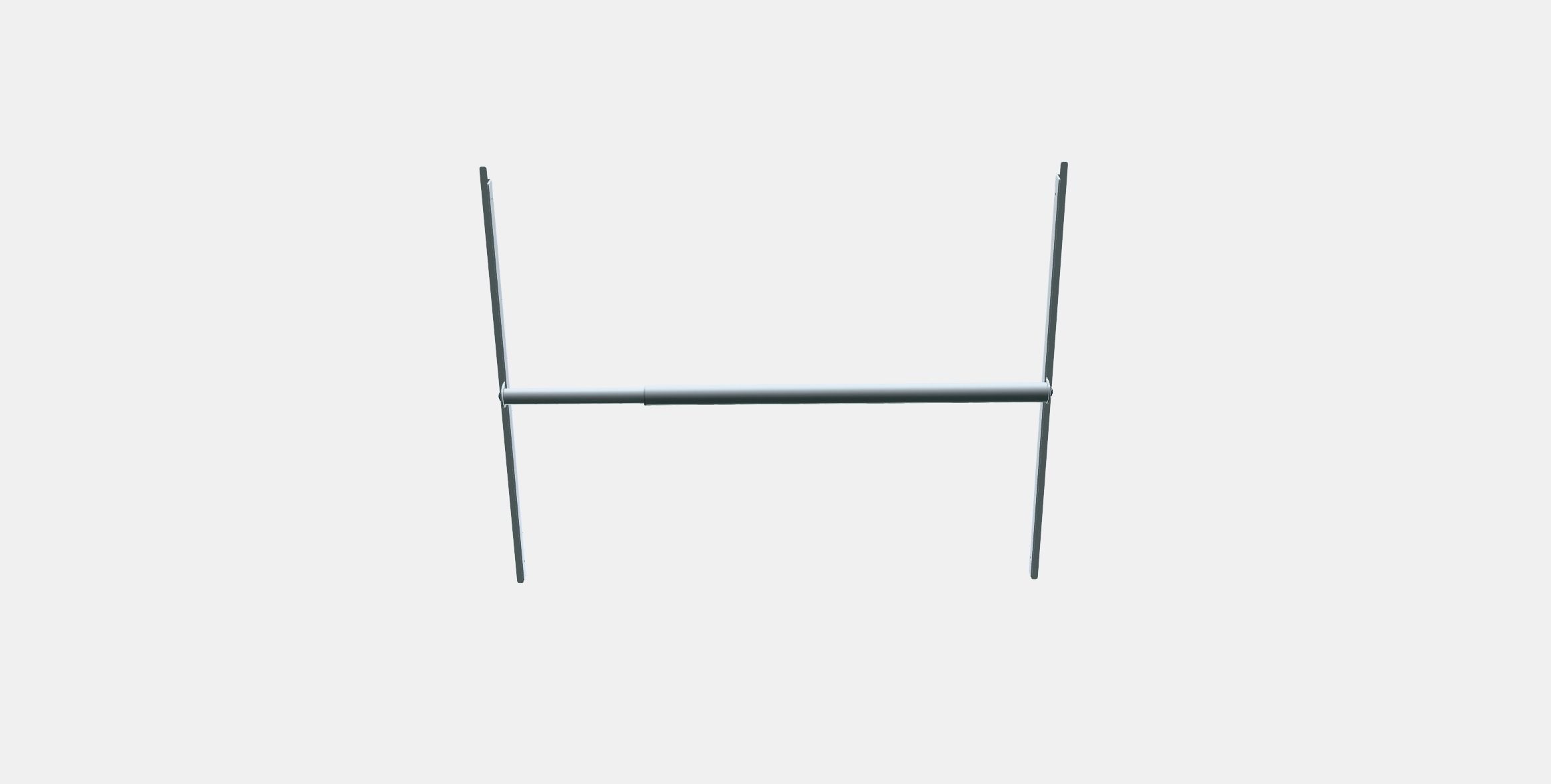 JONAXEL Adjustable clothes rail Low-poly 3D model_7