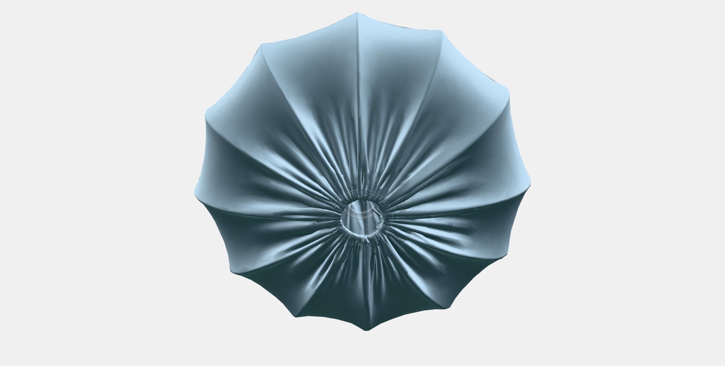 REGNSKUR pendant lampshade Low-poly 3D model_7