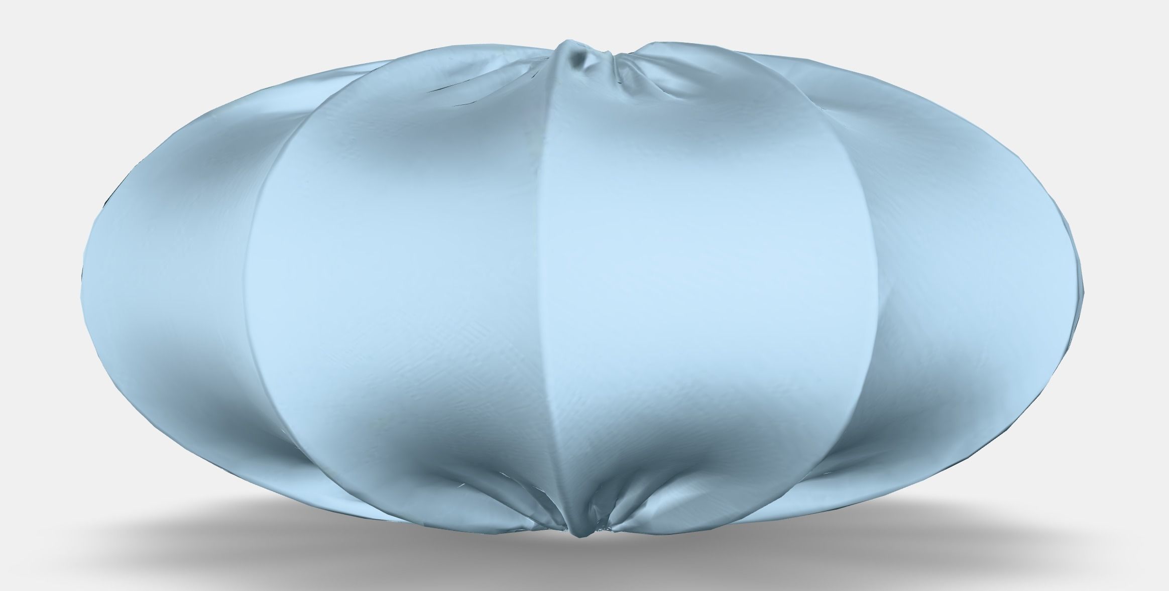 REGNSKUR pendant lampshade Low-poly 3D model_6