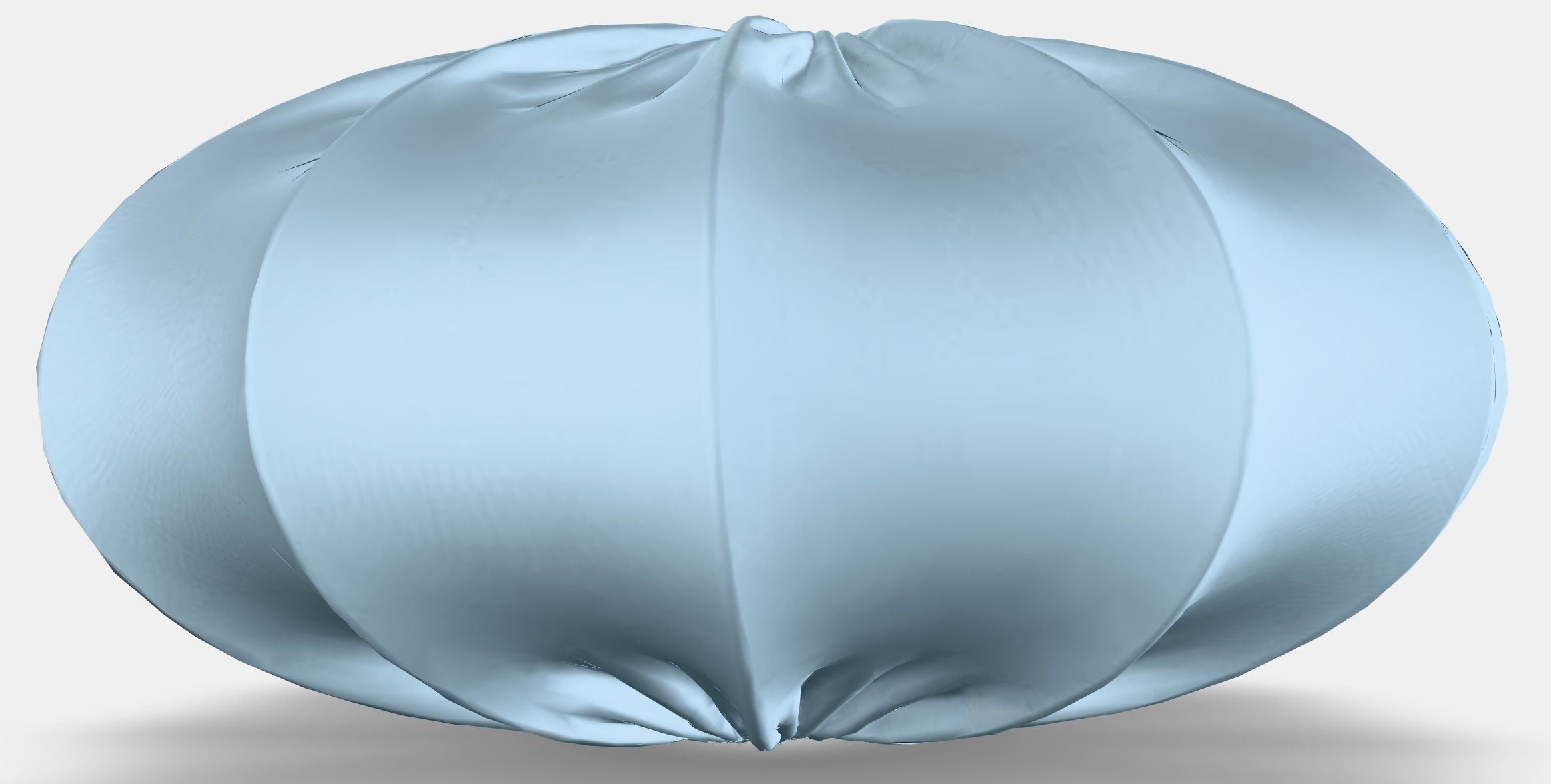 REGNSKUR pendant lampshade Low-poly 3D model_2