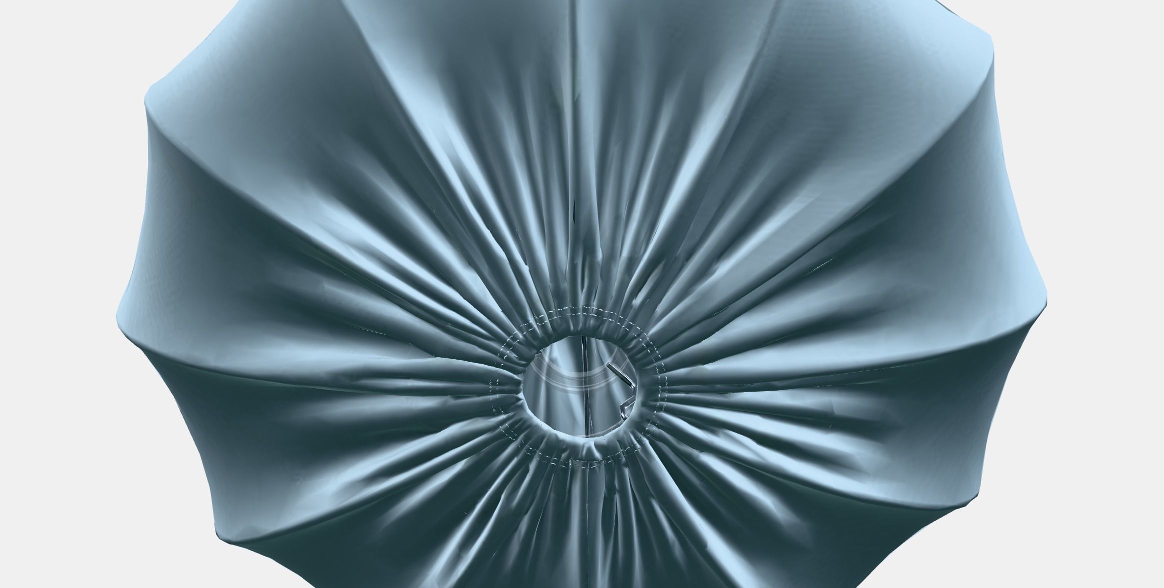 REGNSKUR pendant lampshade Low-poly 3D model_8