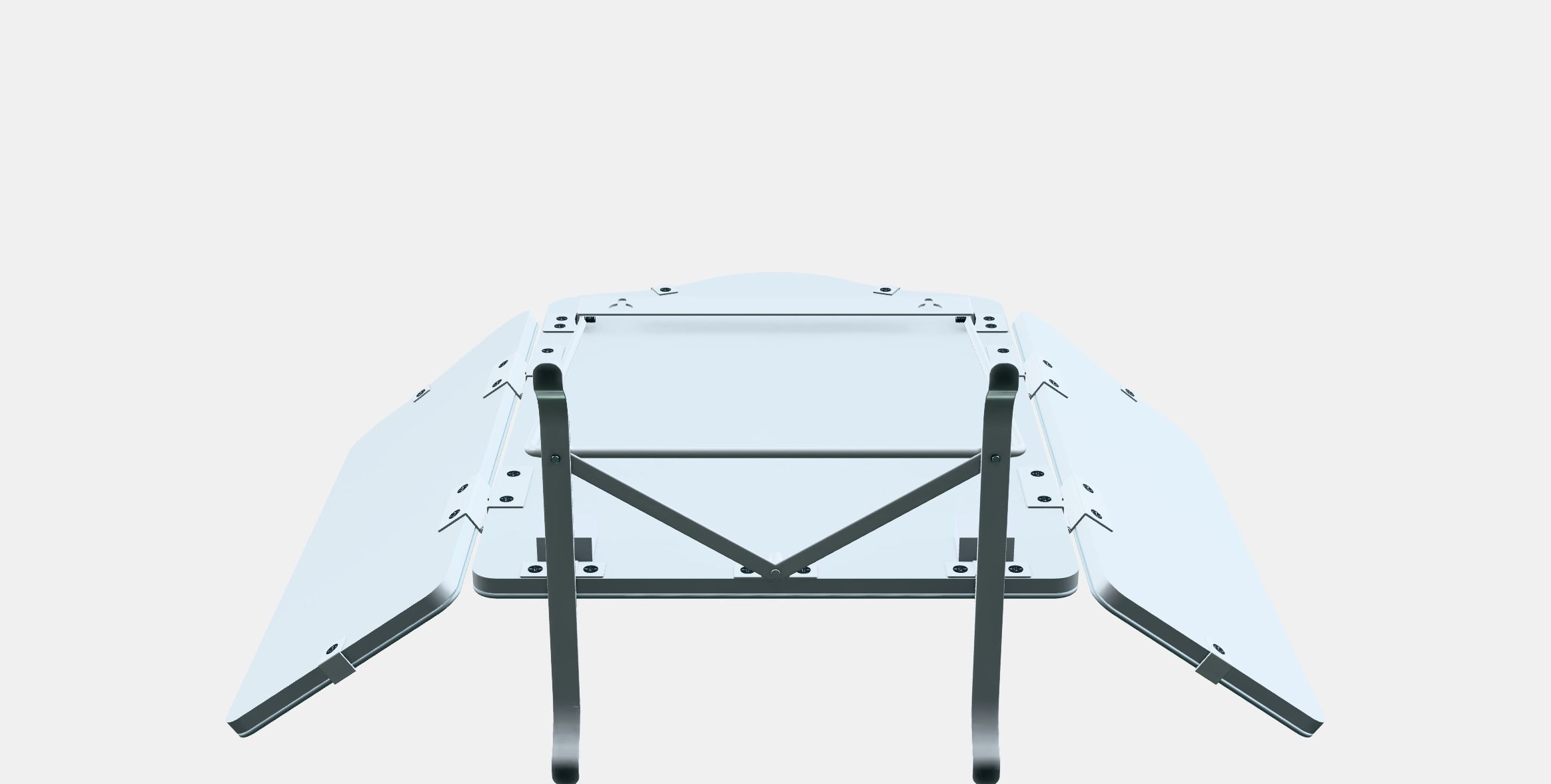 ROSSARED triple mirror Low-poly 3D model_8