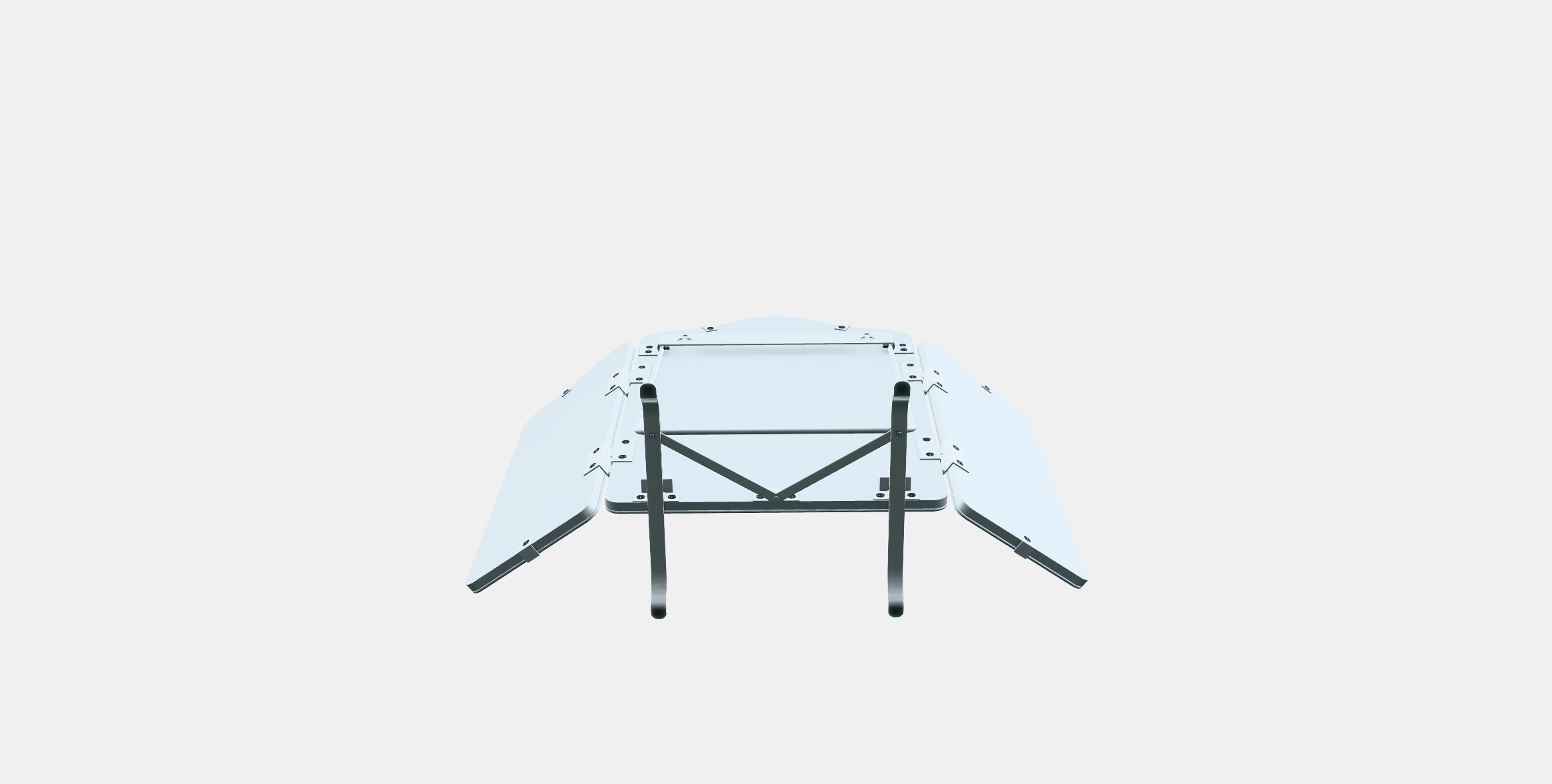 ROSSARED triple mirror Low-poly 3D model_7