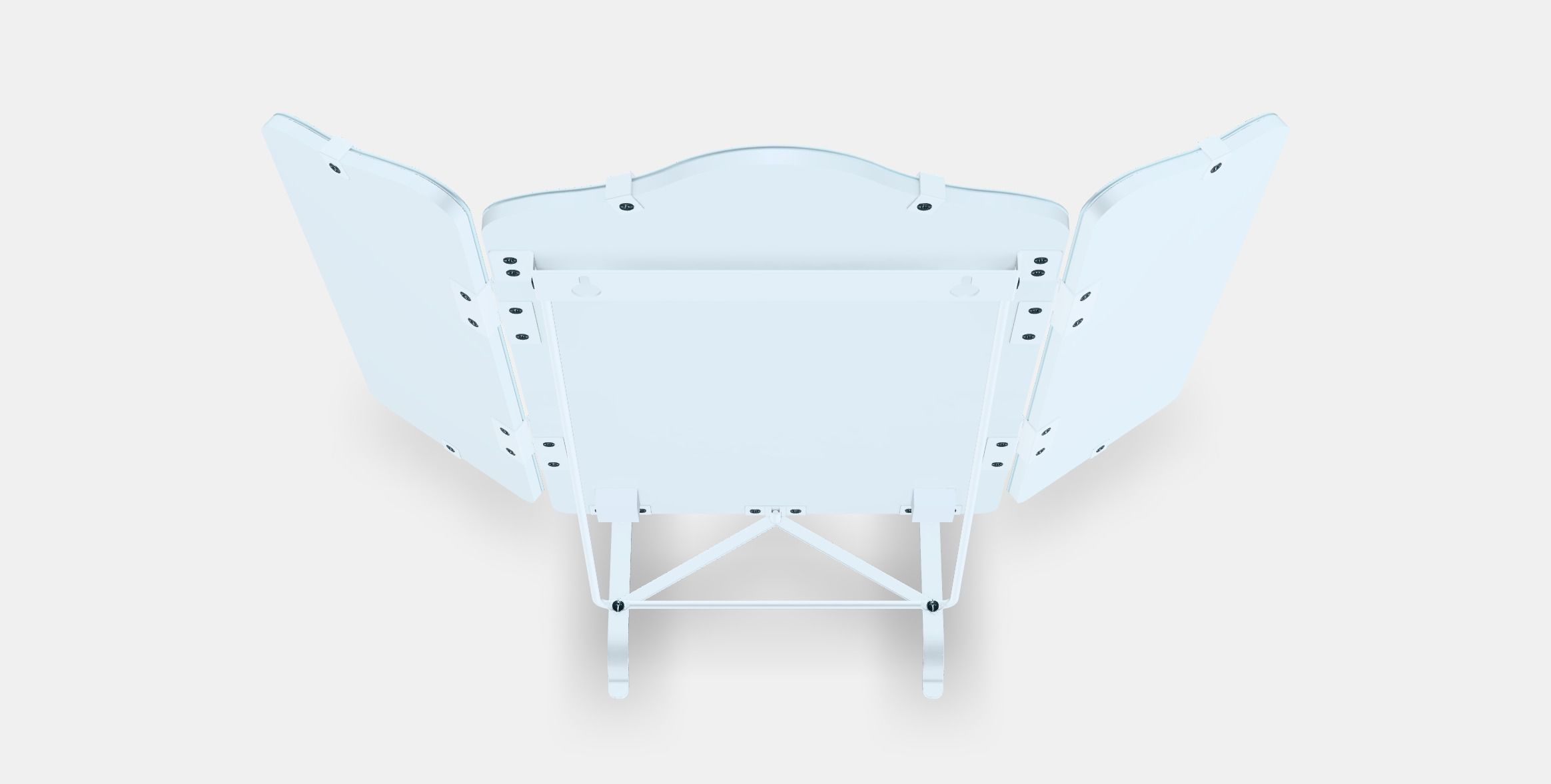 ROSSARED triple mirror Low-poly 3D model_4