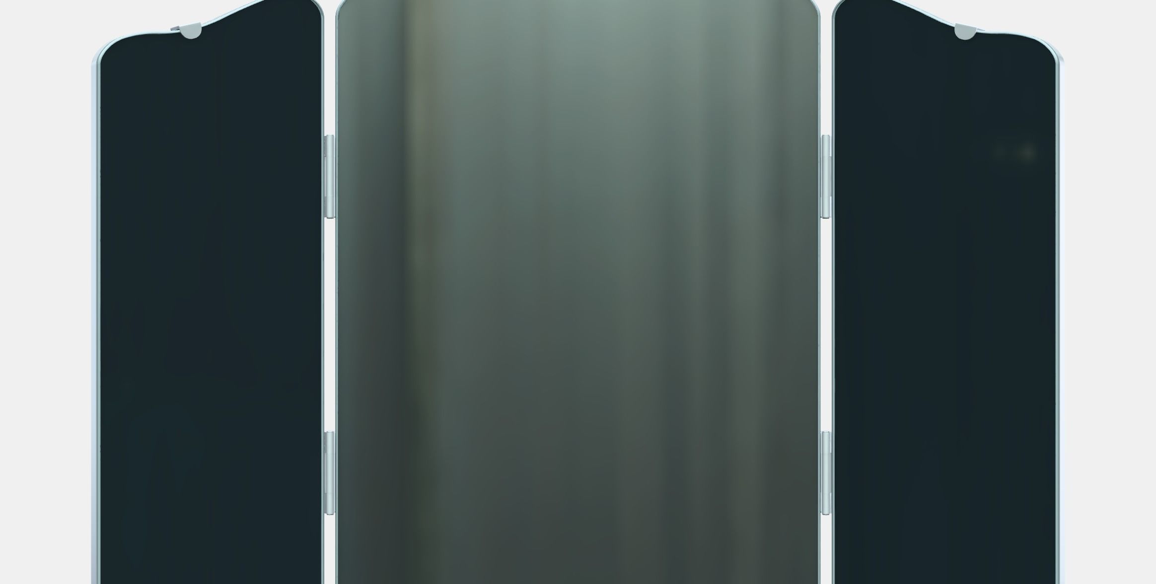 ROSSARED triple mirror Low-poly 3D model_11