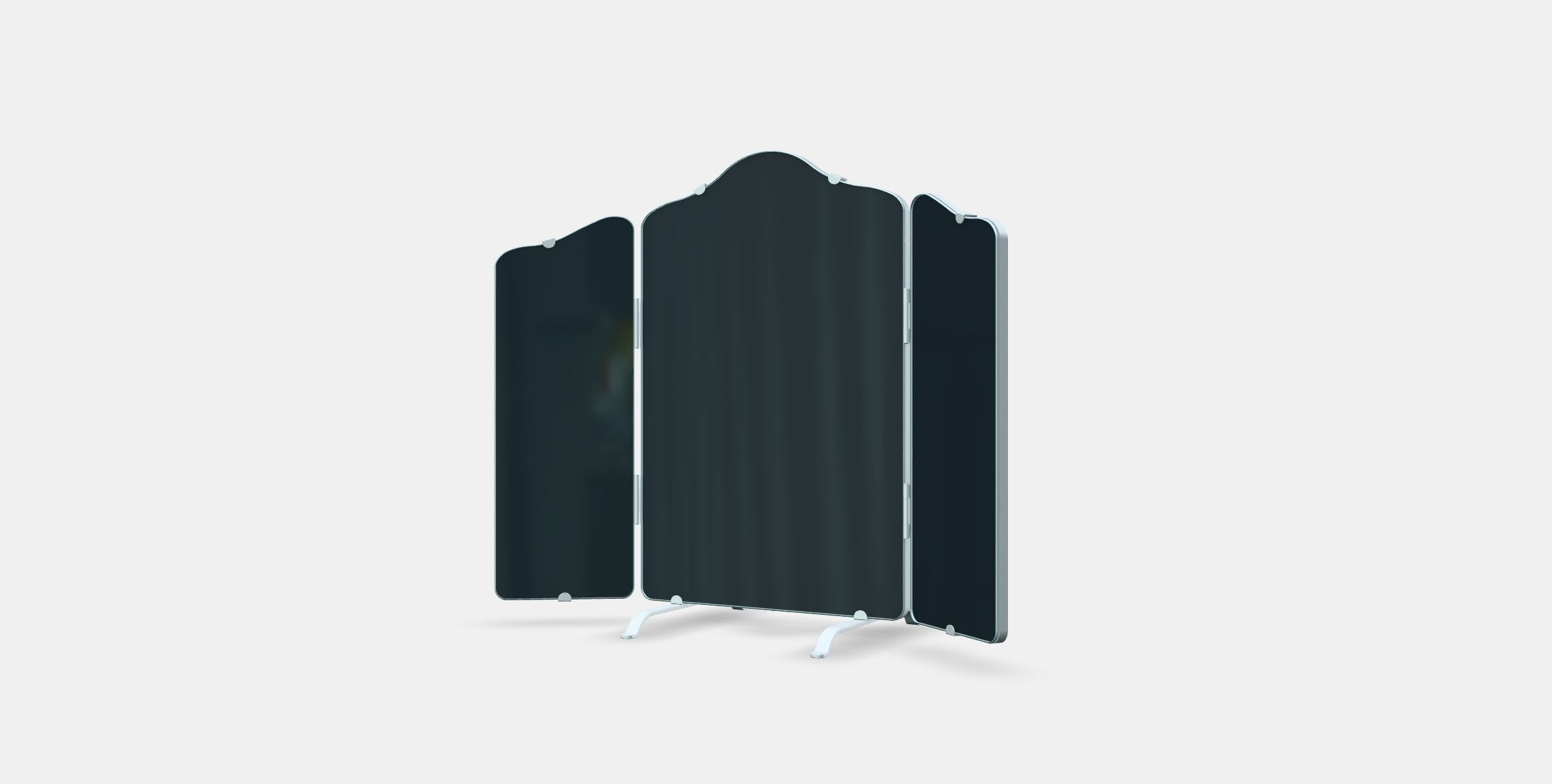 ROSSARED triple mirror Low-poly 3D model_12