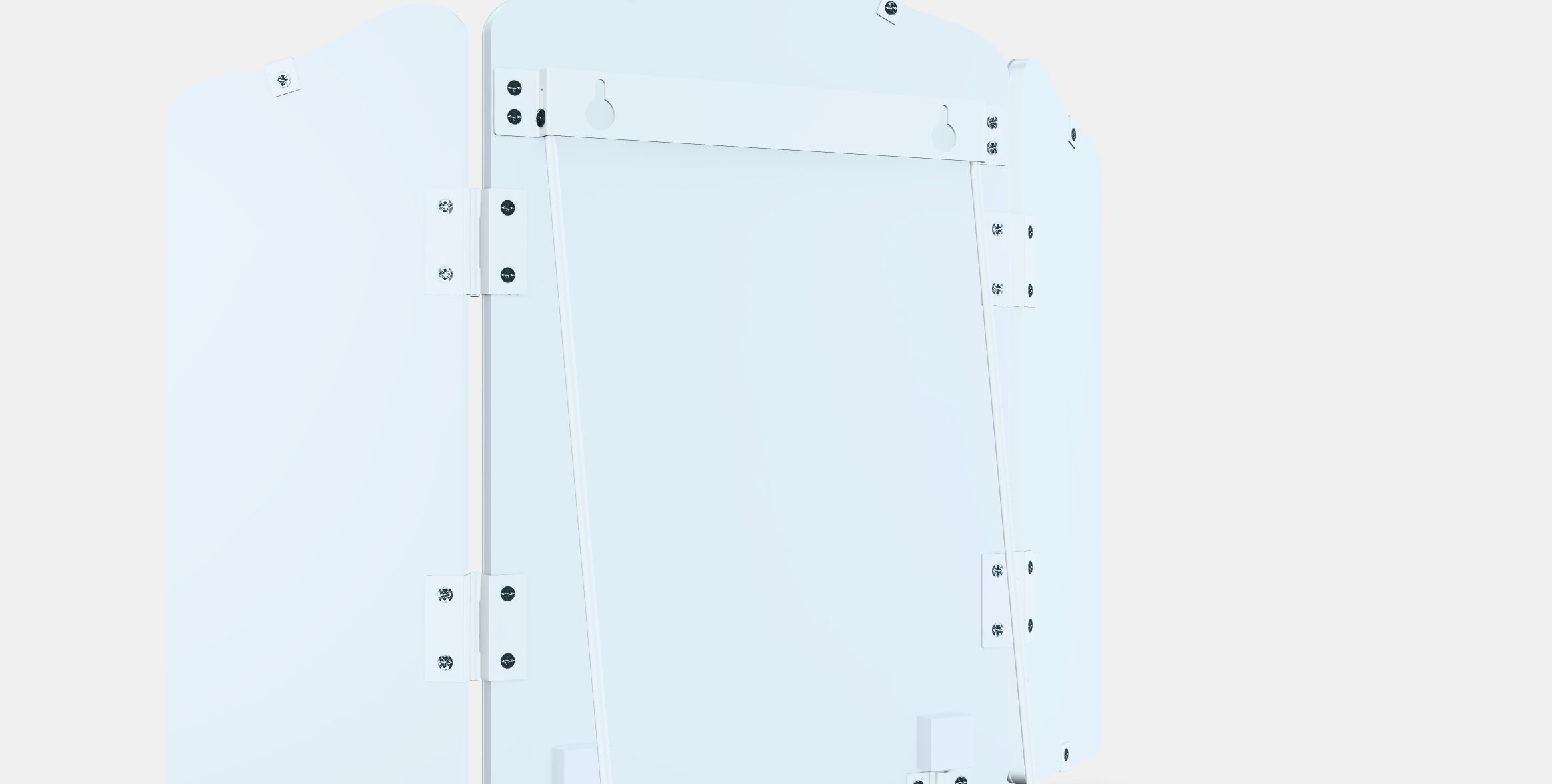 ROSSARED triple mirror Low-poly 3D model_2