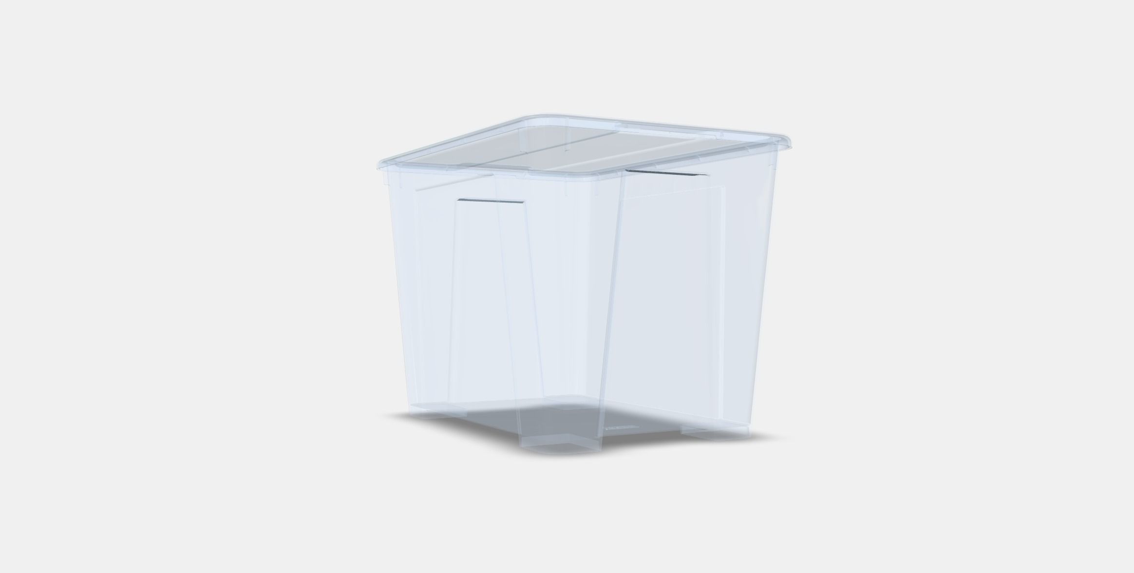 SAMLA box with lid 3 Low-poly 3D model_16