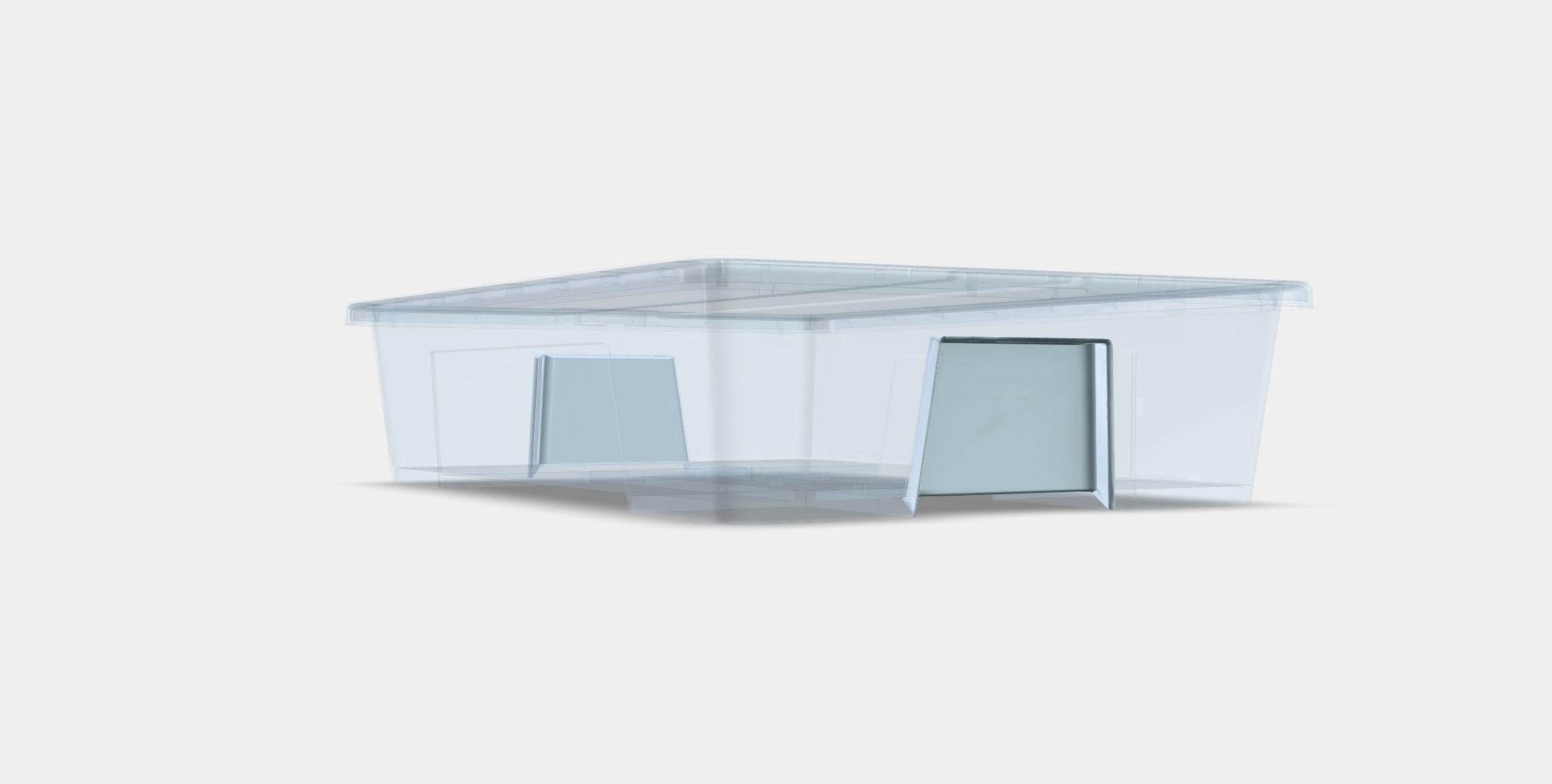 SAMLA box with lid 4 Low-poly 3D model_9