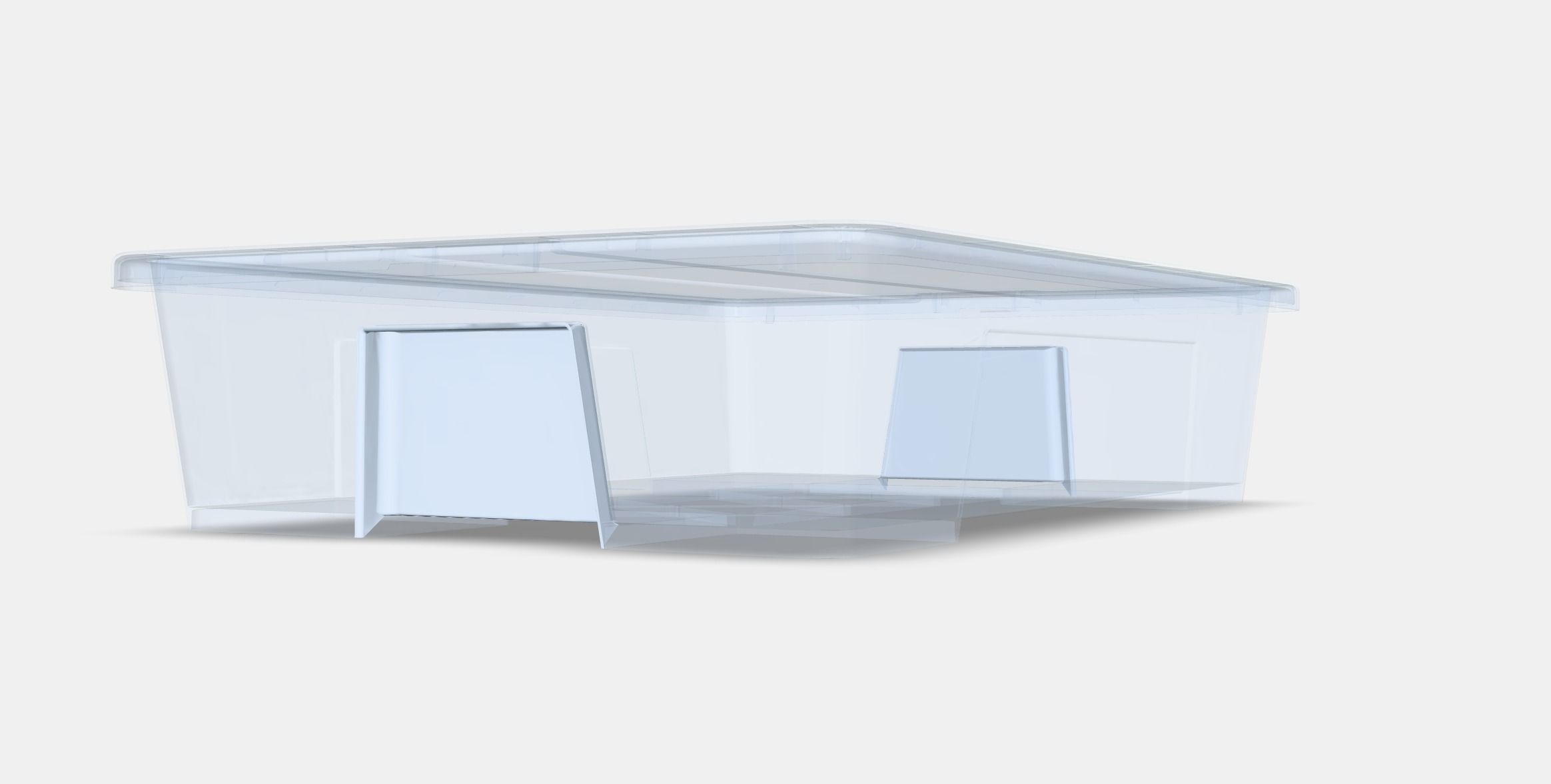 SAMLA box with lid 4 Low-poly 3D model_6