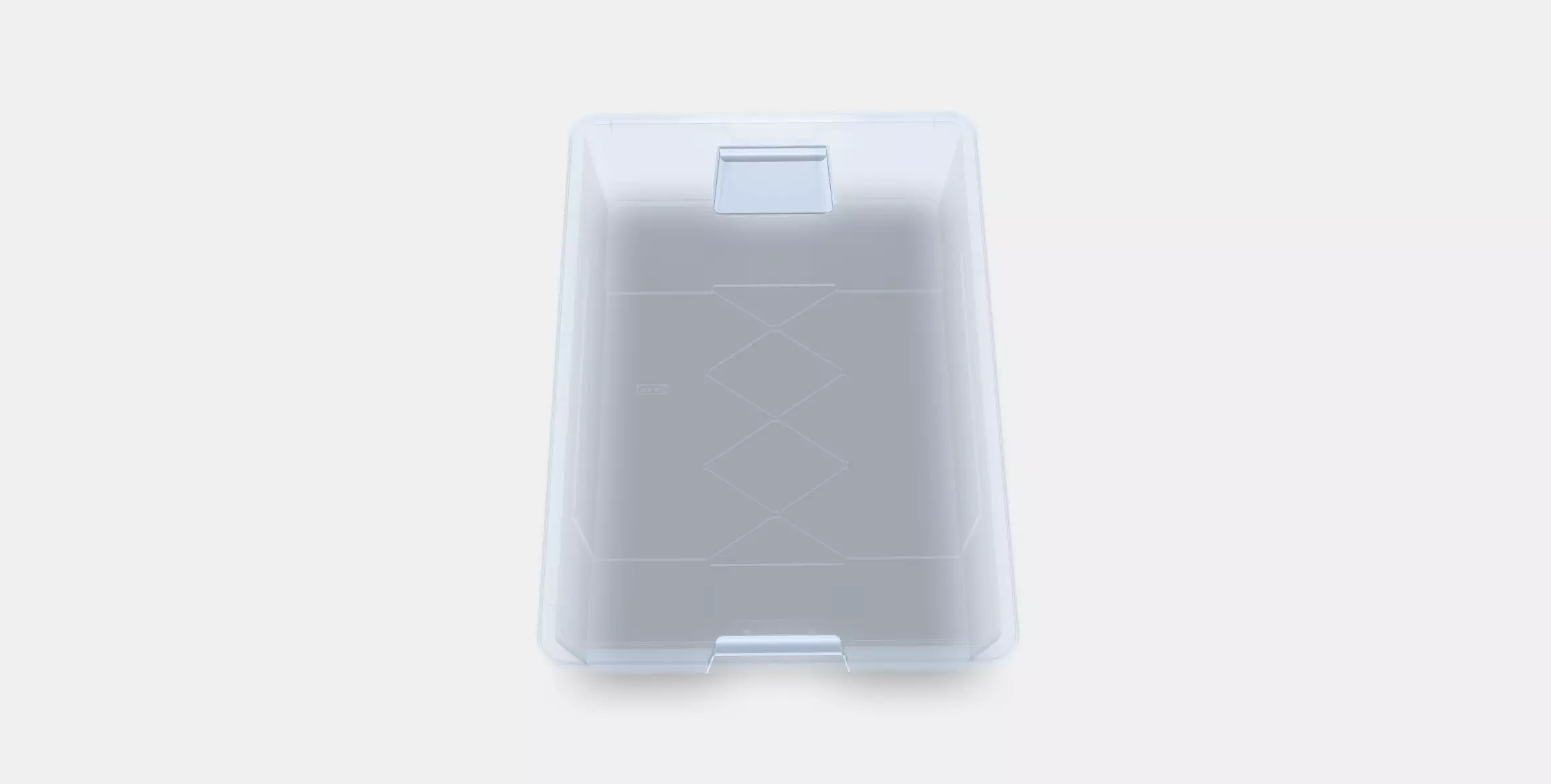 SAMLA box with lid 4 Low-poly 3D model_0