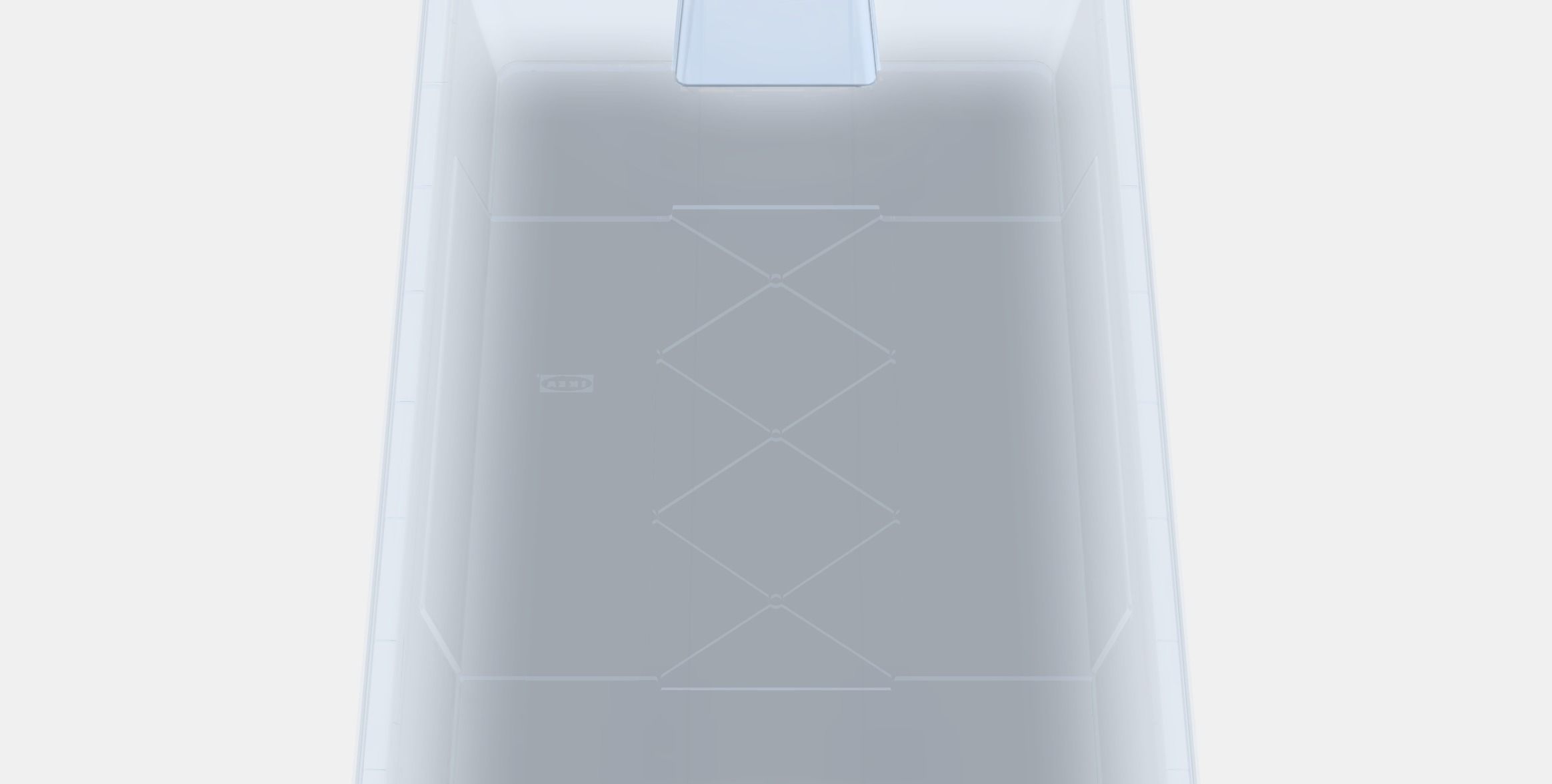 SAMLA box with lid 4 Low-poly 3D model_4