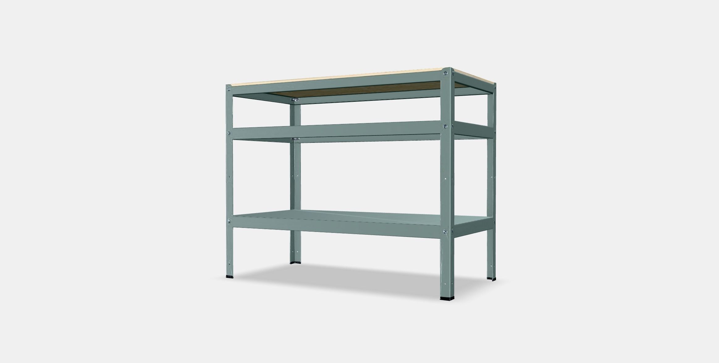 BROR workbench Low-poly 3D model_5
