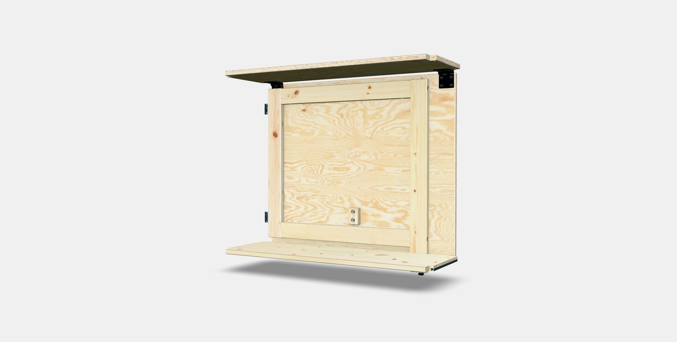 IVAR folding table Low-poly 3D model_5