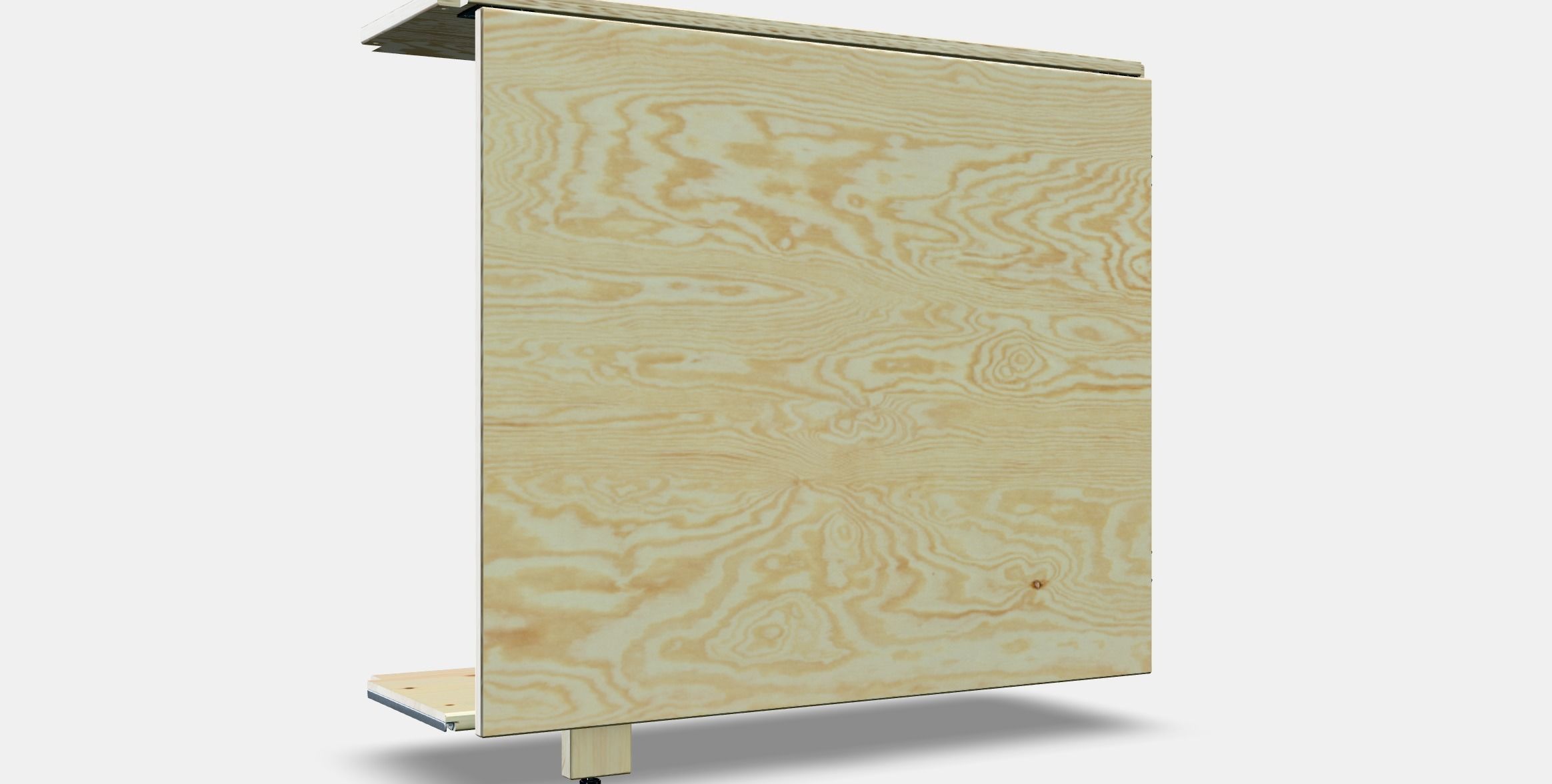 IVAR folding table Low-poly 3D model_9