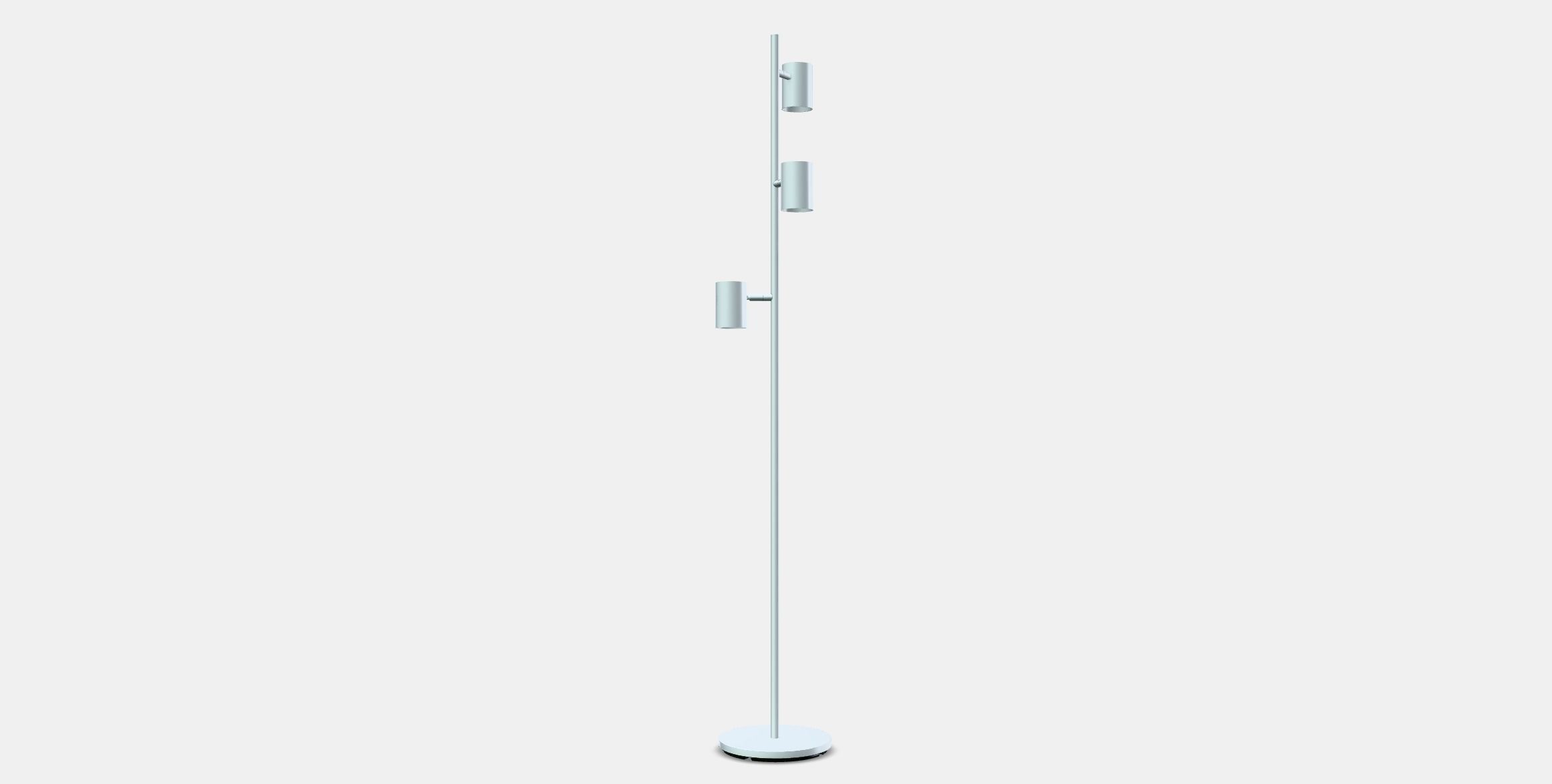 NYMANE floor lamp with 3 spotlights 1 Low-poly 3D model_12