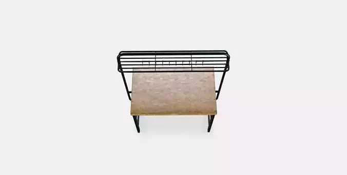 VADHOLMA kitchen island with frame